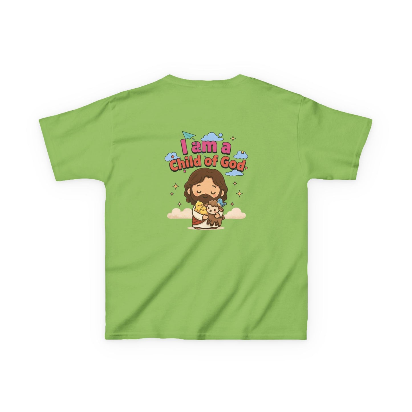 I Am a Child of God Kids Christian T-Shirt | GV Collection Faith-Based Youth Apparel