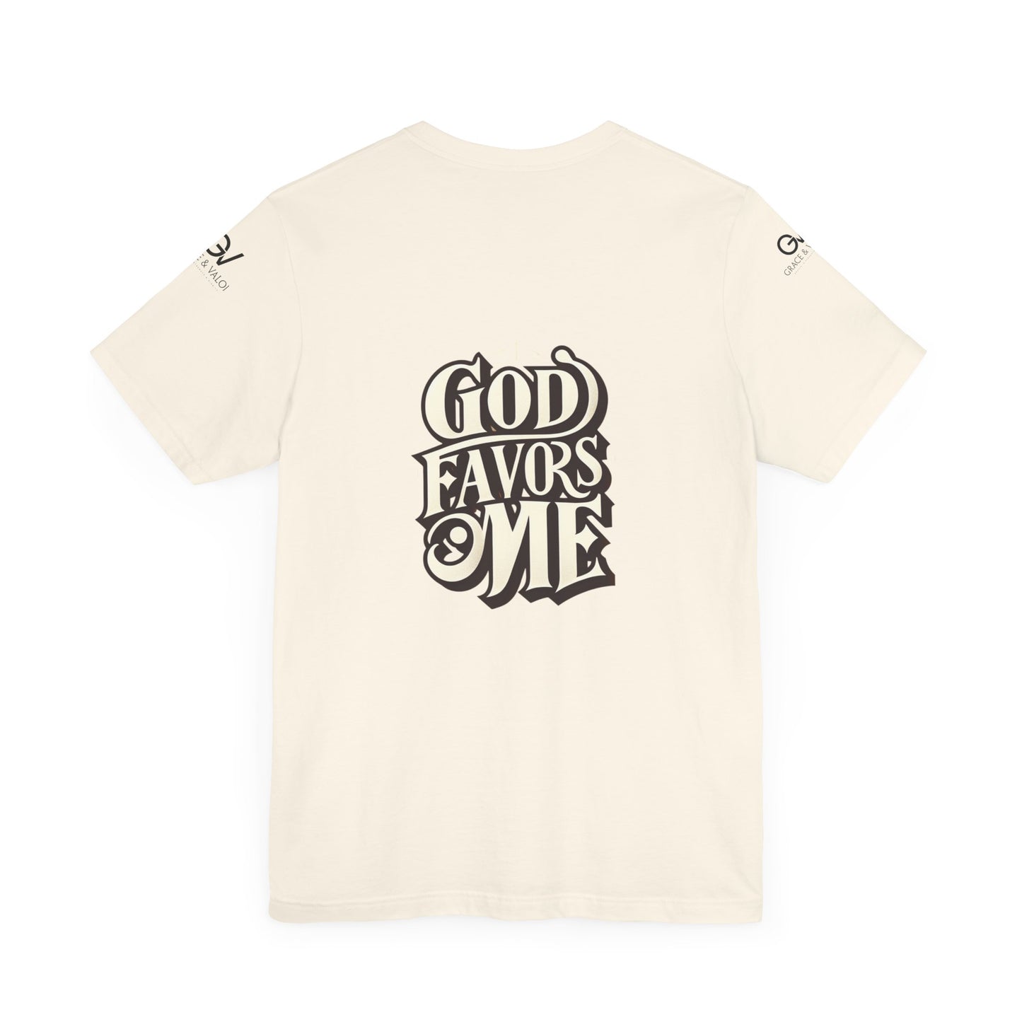 GV Black God Favors - Unisex Jersey Short Sleeve Tee