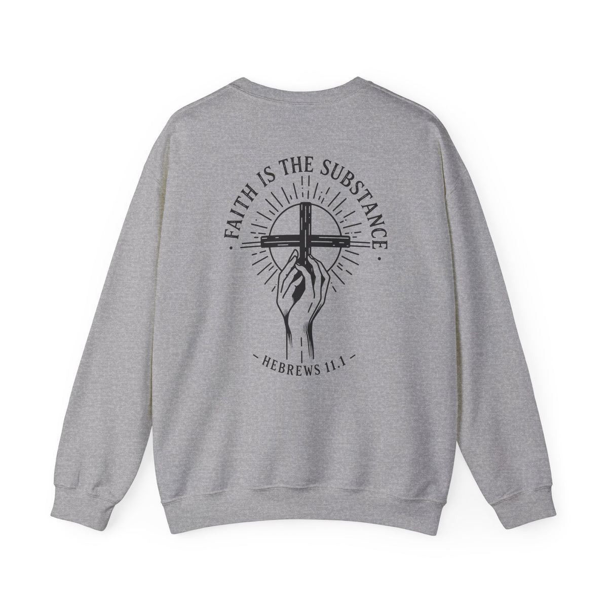 Bible Verse Christian Sweatshirt for Men & Women – Faith-Based Religious Clothing | Inspirational Crewneck