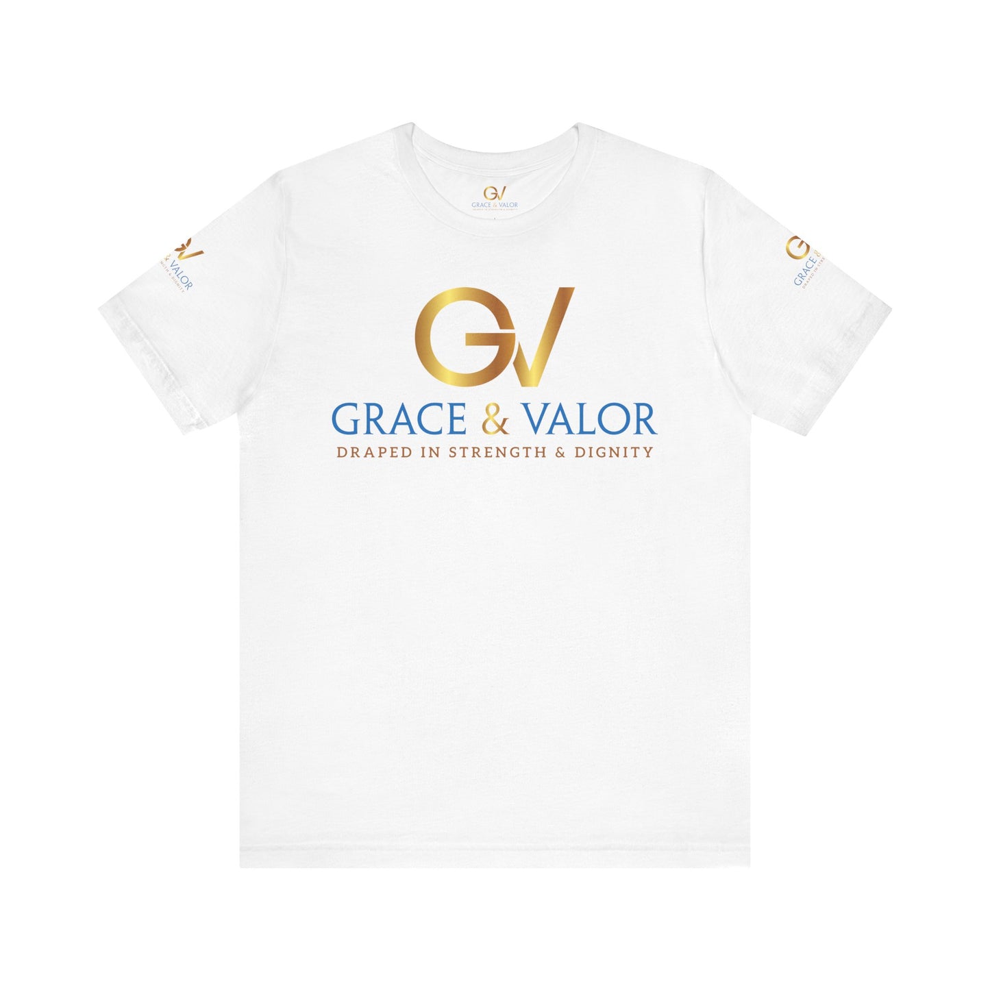 GV Original God Favors - Grace & Valor Unisex Jersey Short Sleeve Tee - Strength & Dignity Apparel