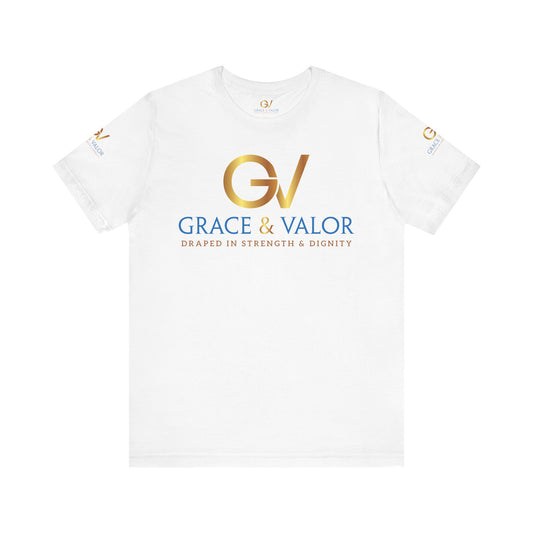 GV Original God Favors - Grace & Valor Unisex Jersey Short Sleeve Tee - Strength & Dignity Apparel
