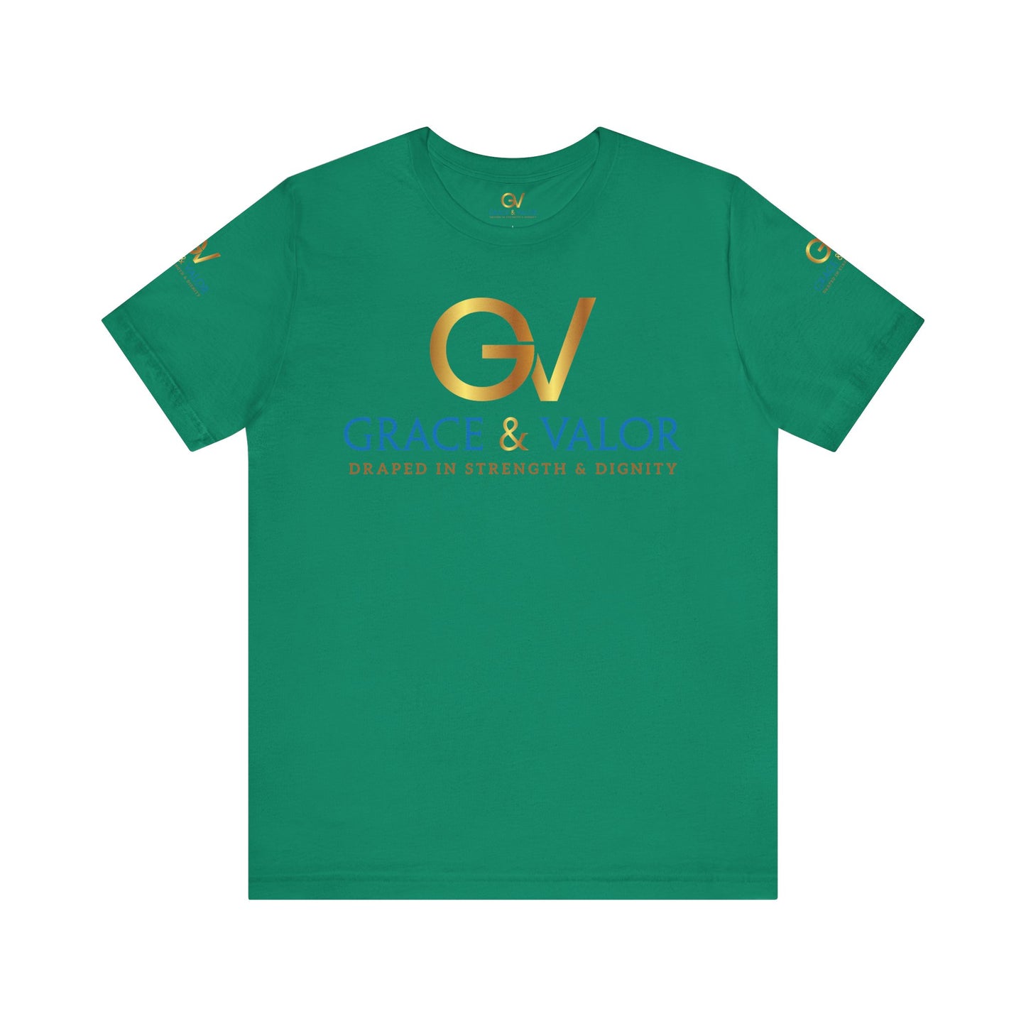 GV Original- Grace & Valor Unisex Jersey Short Sleeve Tee - Strength & Dignity Apparel