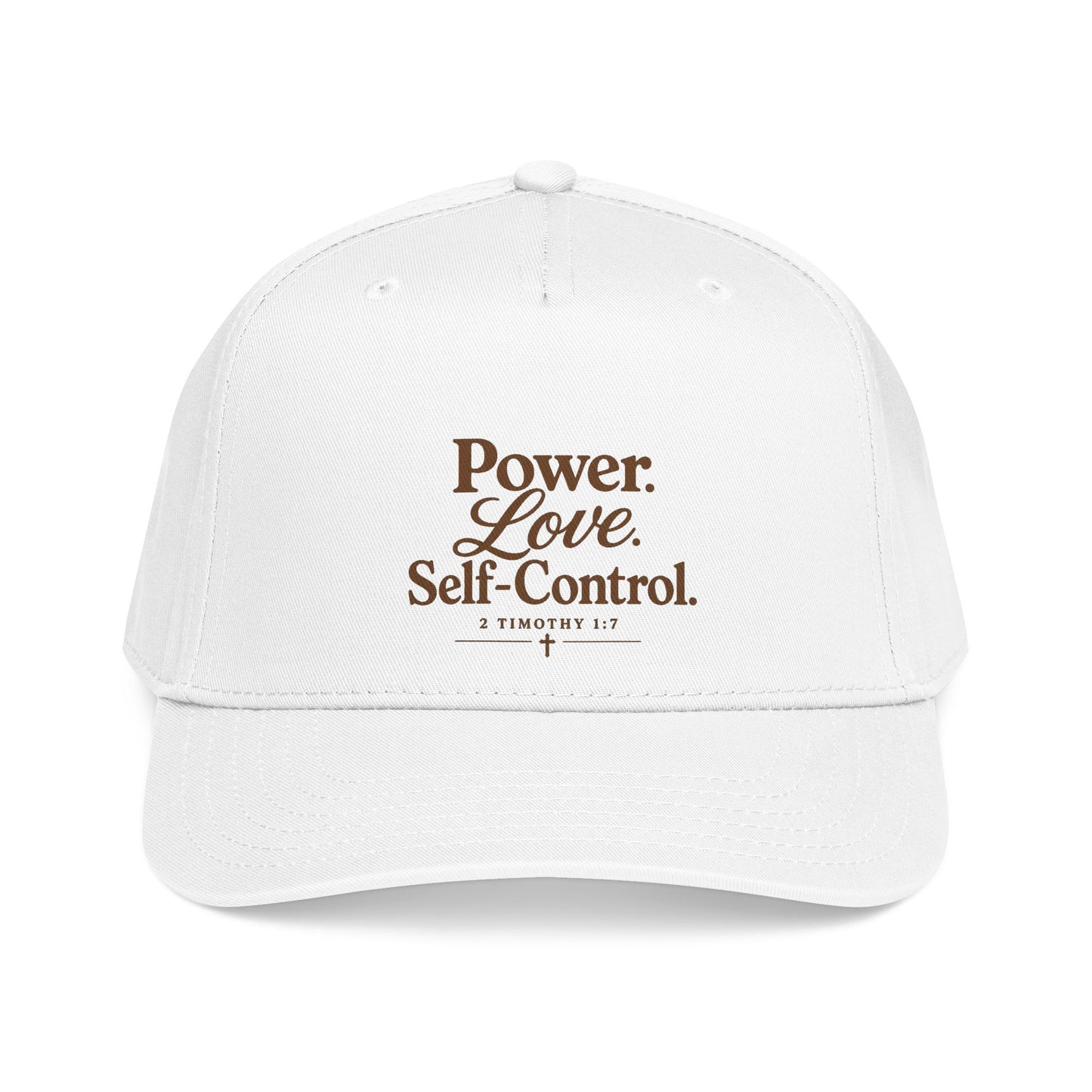 Power Love Self-Control Christian Cap | 2 Timothy 1:7 Bible Verse Snapback Hat | Faith-Based Baseball Cap for Men & Women | Christian Gift