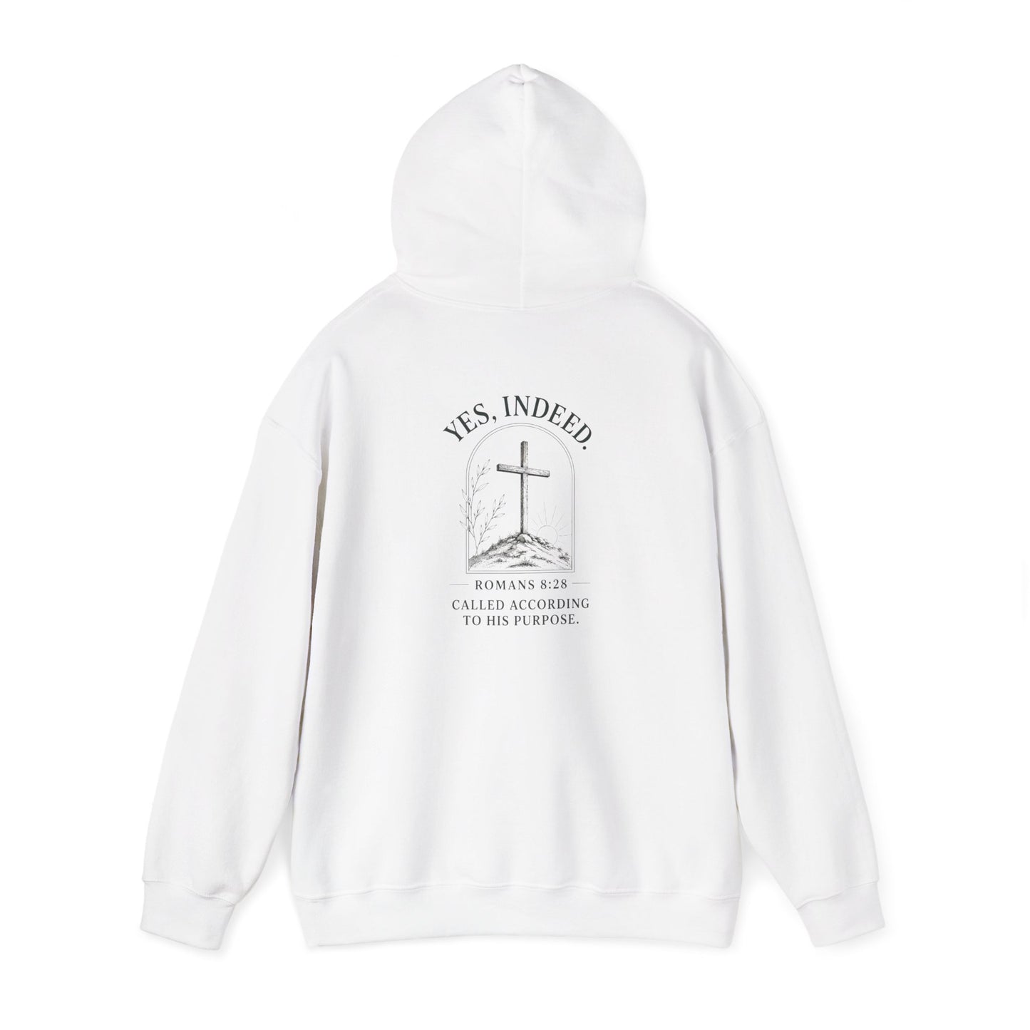 Christian Faith Hoodie – Unisex Heavy Blend™ Hooded Sweatshirt | Inspirational Christian Apparel | Cozy Faith-Based Pullover Hoodie for Men & Women