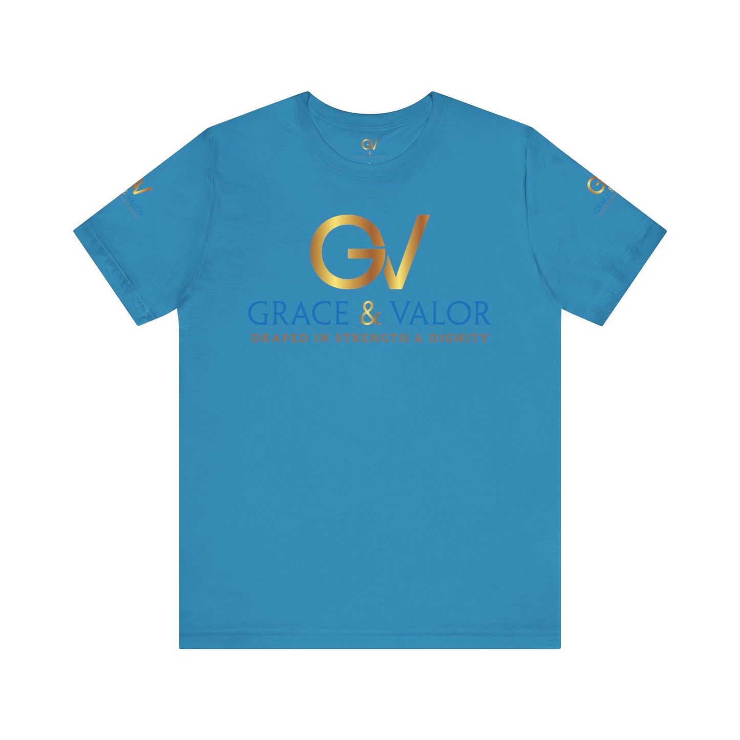 GV Original God Favors - Grace & Valor Unisex Jersey Short Sleeve Tee - Strength & Dignity Apparel