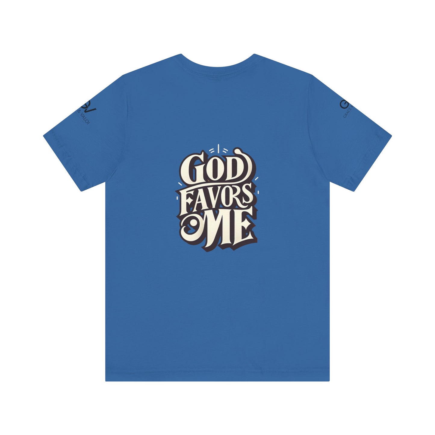 GV Black God Favors - Unisex Jersey Short Sleeve Tee