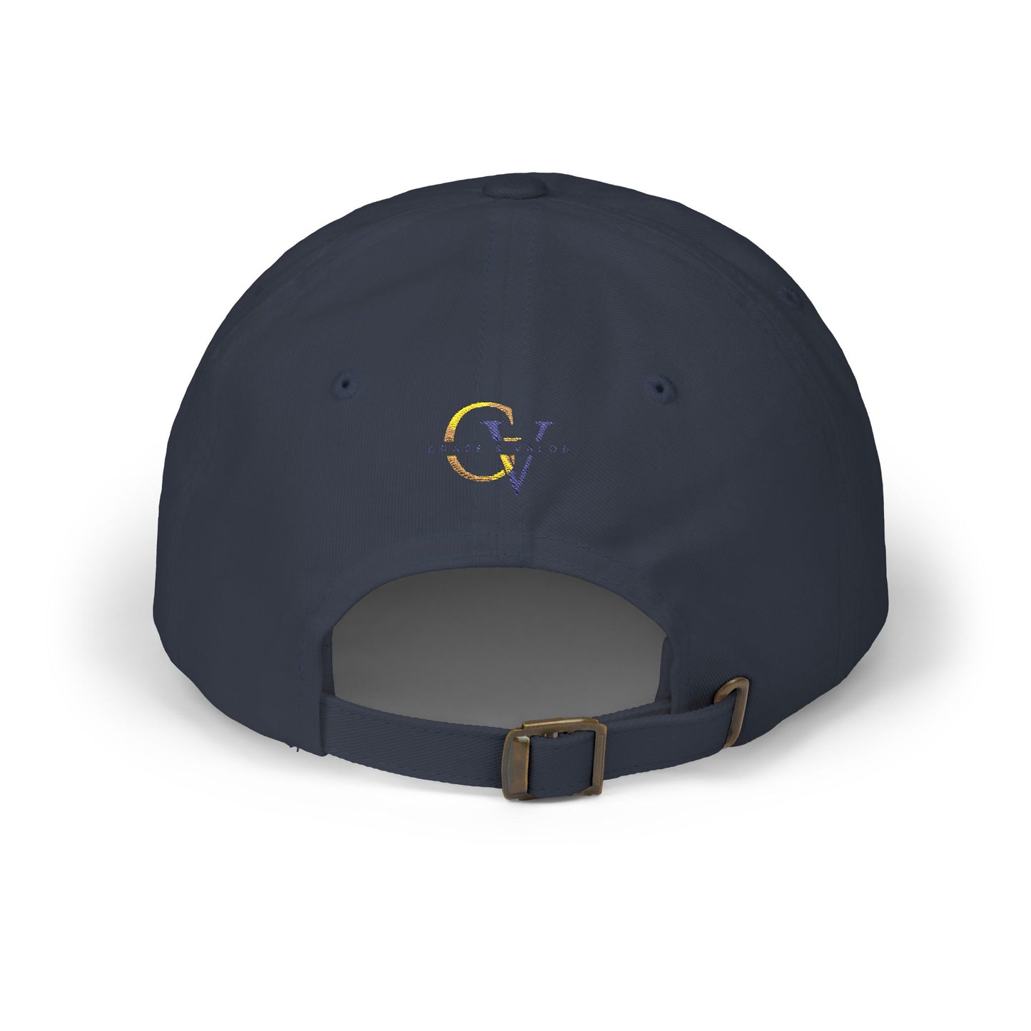 GV Gold Monogram Christian Dad Cap | Grace and Valor Collection