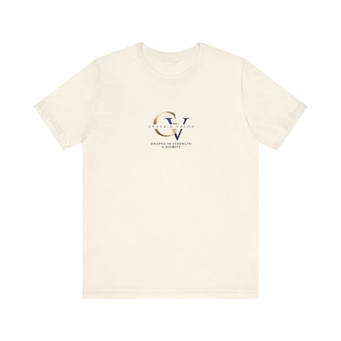Unisex Jersey Short Sleeve Tee/ grace and valor final logo