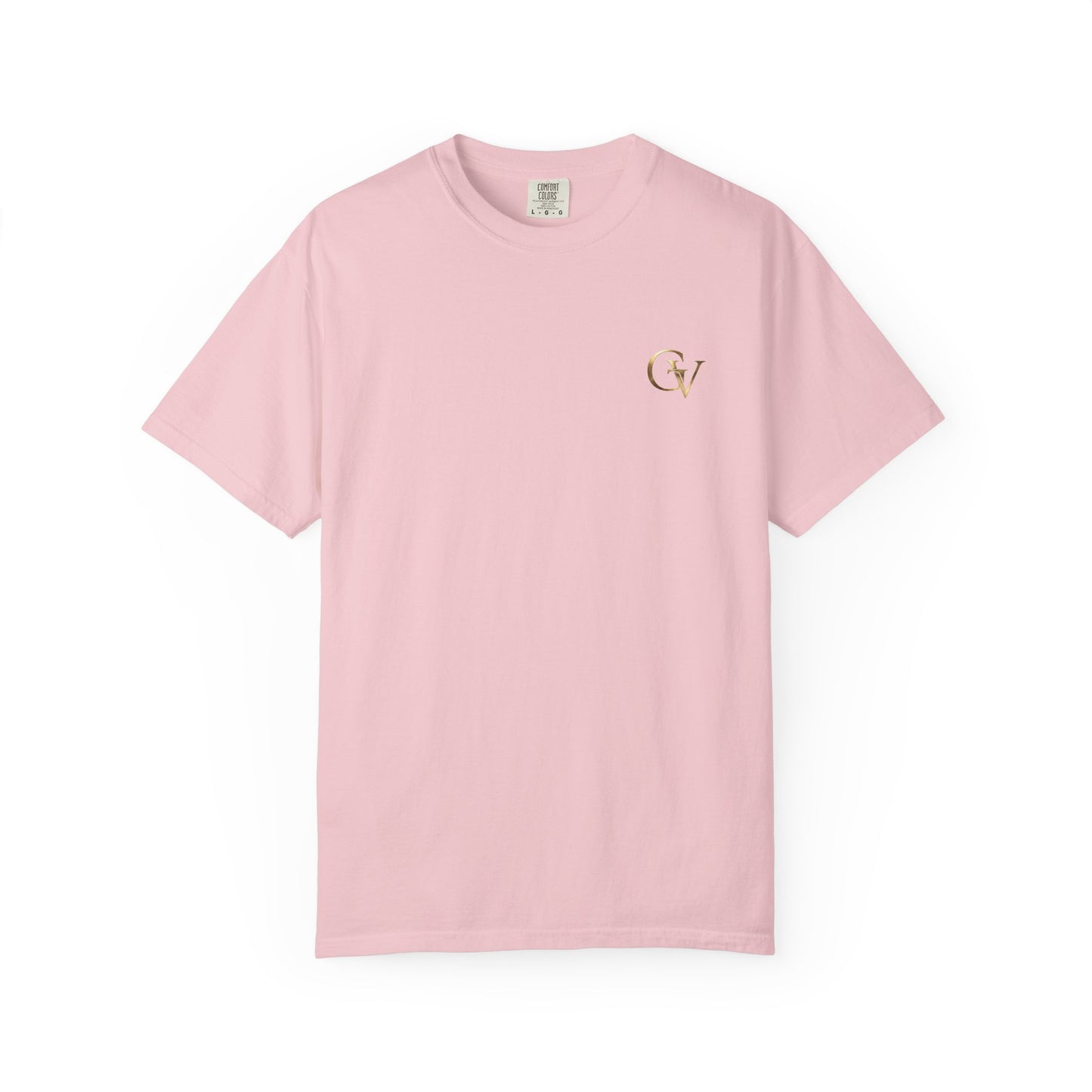 Saved by Grace Unisex Christian T-Shirt | GV Gold Monogram Collection Ephesians 2:8 Bible Verse Faith Streetwear Apparel