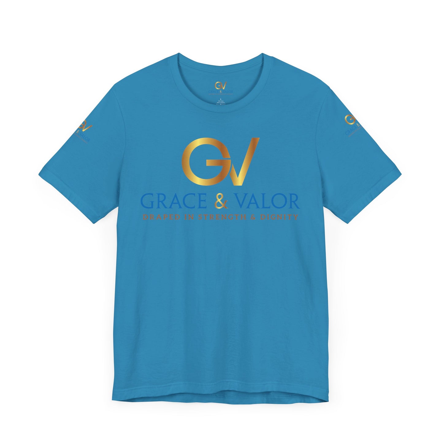 GV Original God Favors - Grace & Valor Unisex Jersey Short Sleeve Tee - Strength & Dignity Apparel