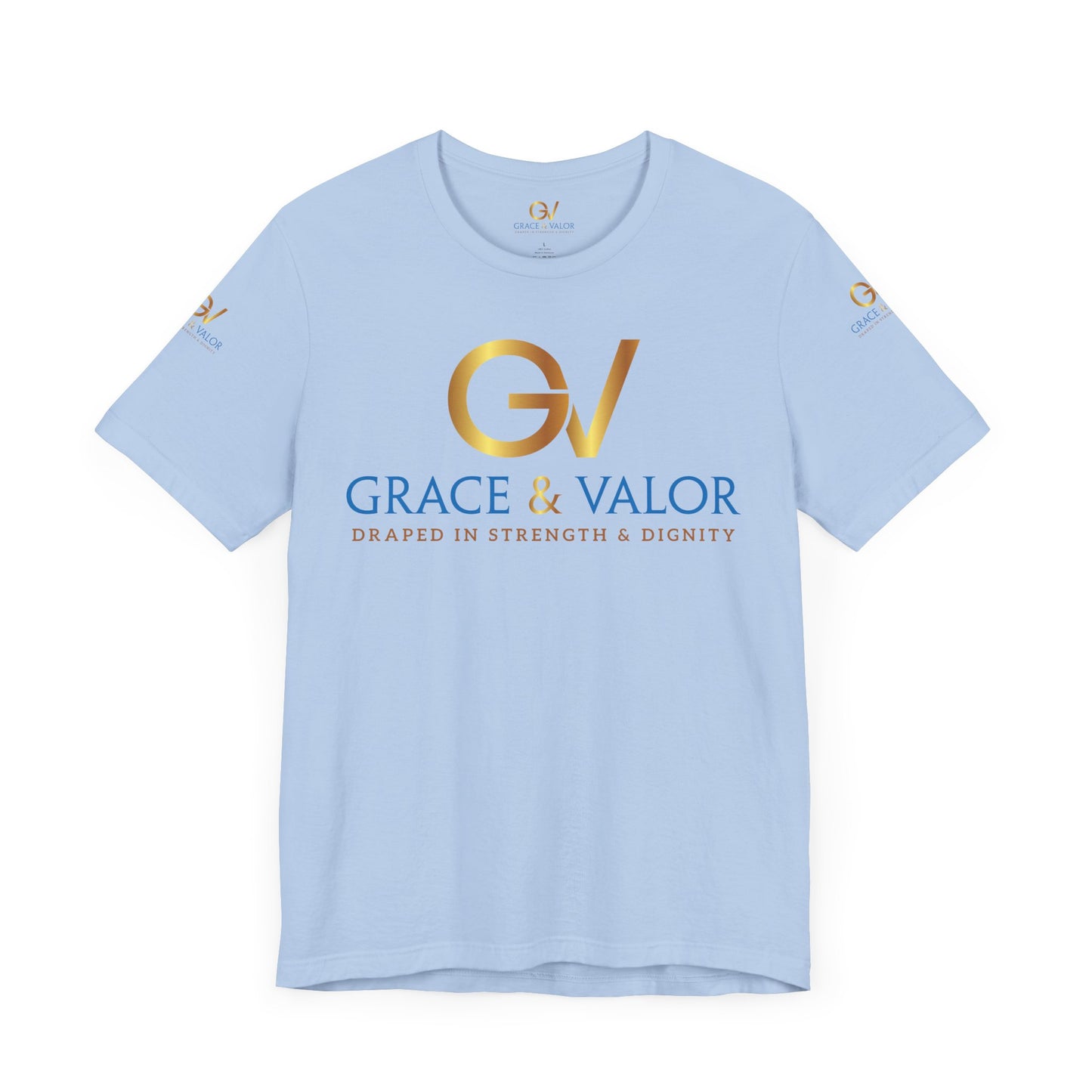 GV Original God Favors - Grace & Valor Unisex Jersey Short Sleeve Tee - Strength & Dignity Apparel