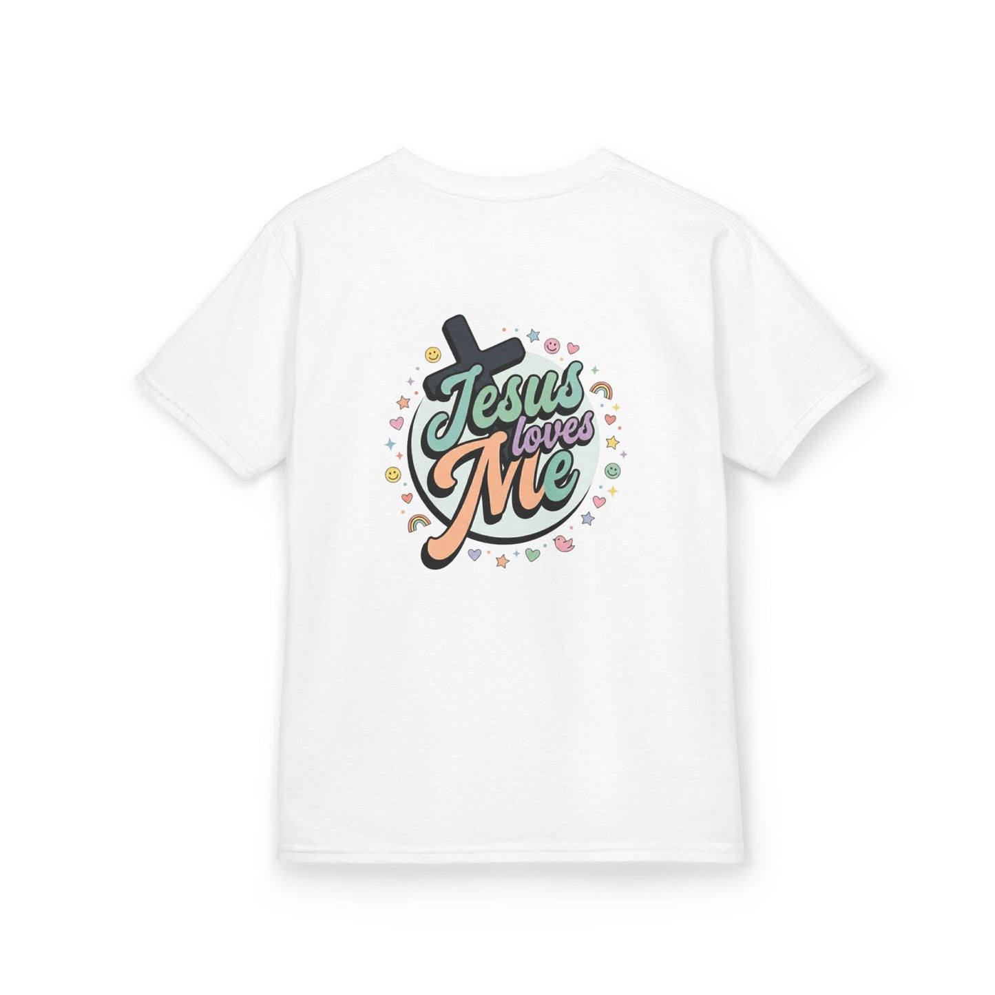 Jesus Loves Me Kids Christian T-Shirt | Grace and Valor Collection Christian Kids Apparel