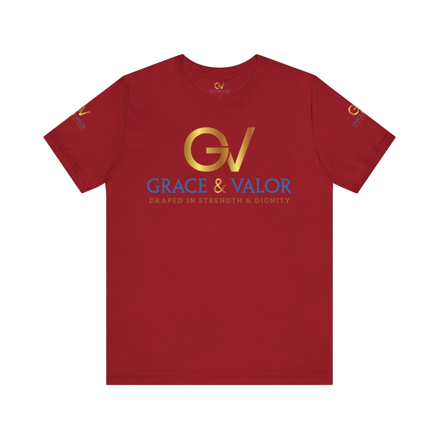 GV Original God Favors - Grace & Valor Unisex Jersey Short Sleeve Tee - Strength & Dignity Apparel