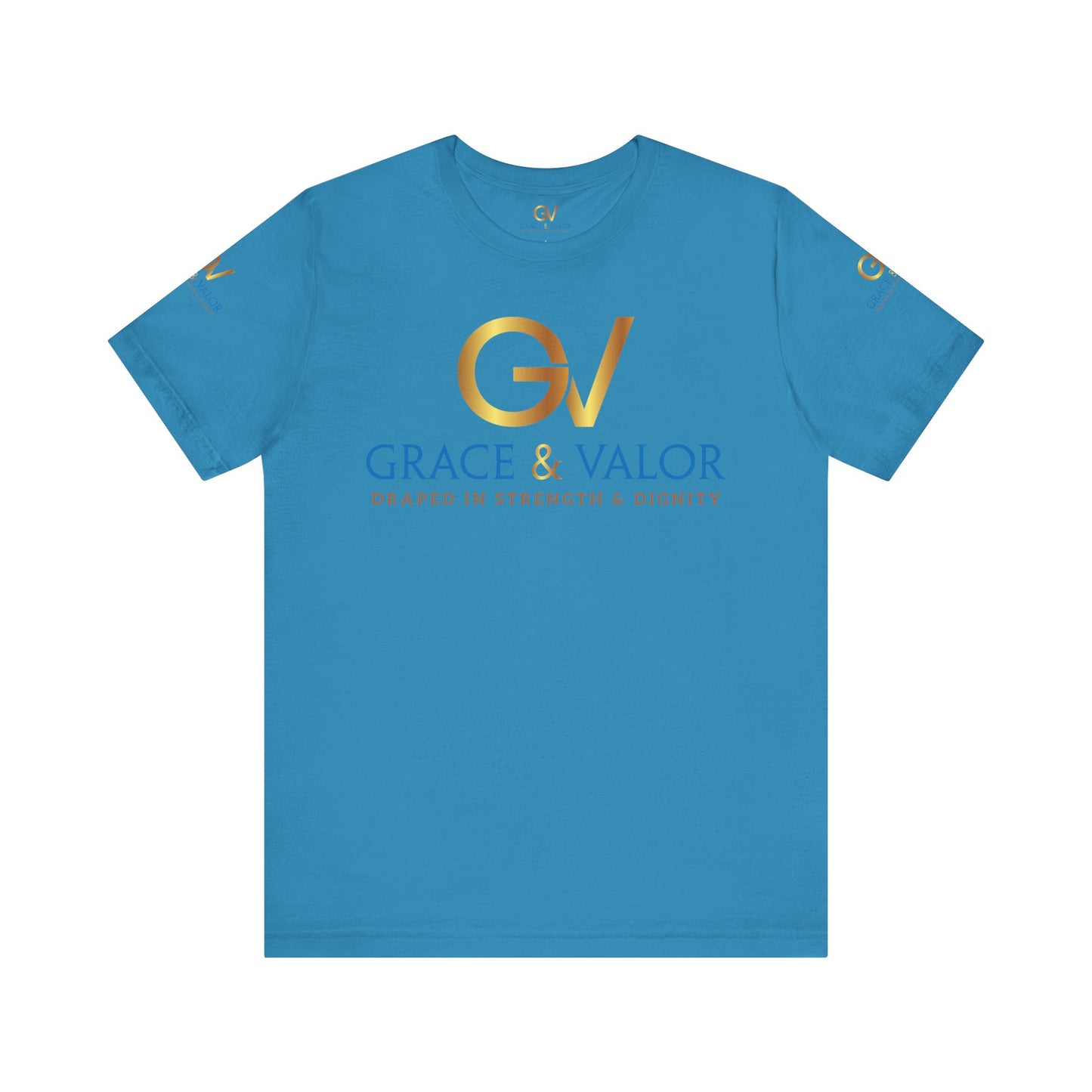 GV Original- Grace & Valor Unisex Jersey Short Sleeve Tee - Strength & Dignity Apparel