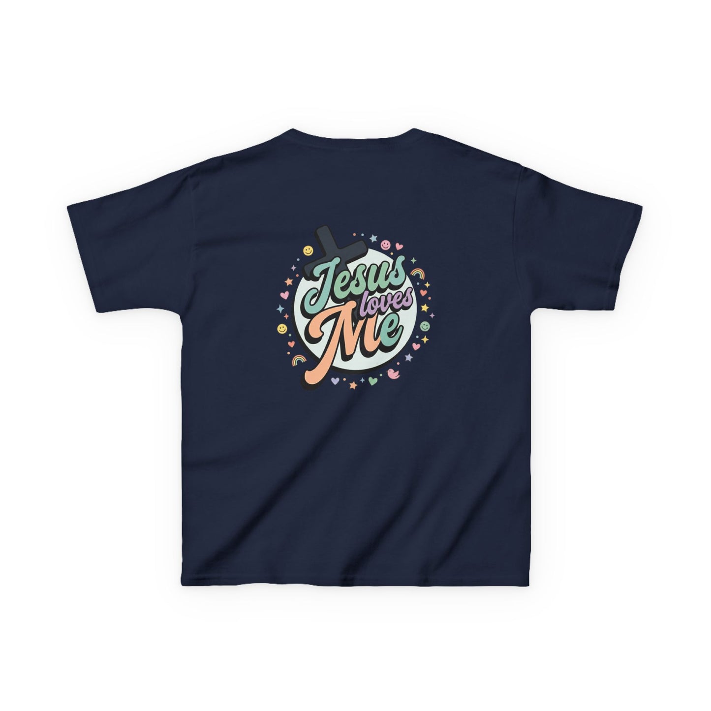 Jesus Loves Me Kids Christian T-Shirt | Grace and Valor Collection Christian Kids Apparel
