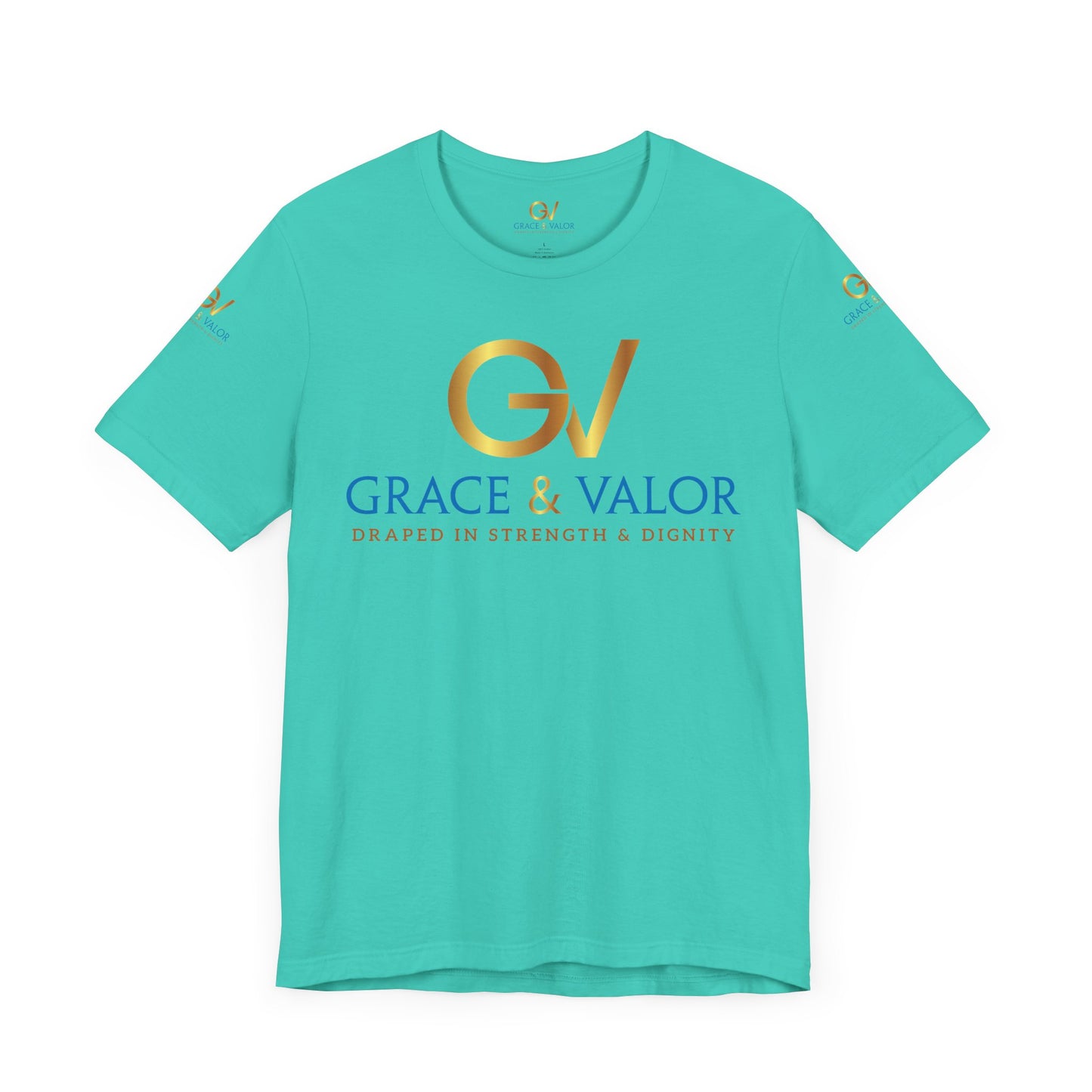 GV Original- Grace & Valor Unisex Jersey Short Sleeve Tee - Strength & Dignity Apparel