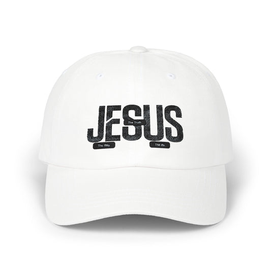 JESUS The Way The Truth The Life Classic Dad Cap | Grace and Valor Collection