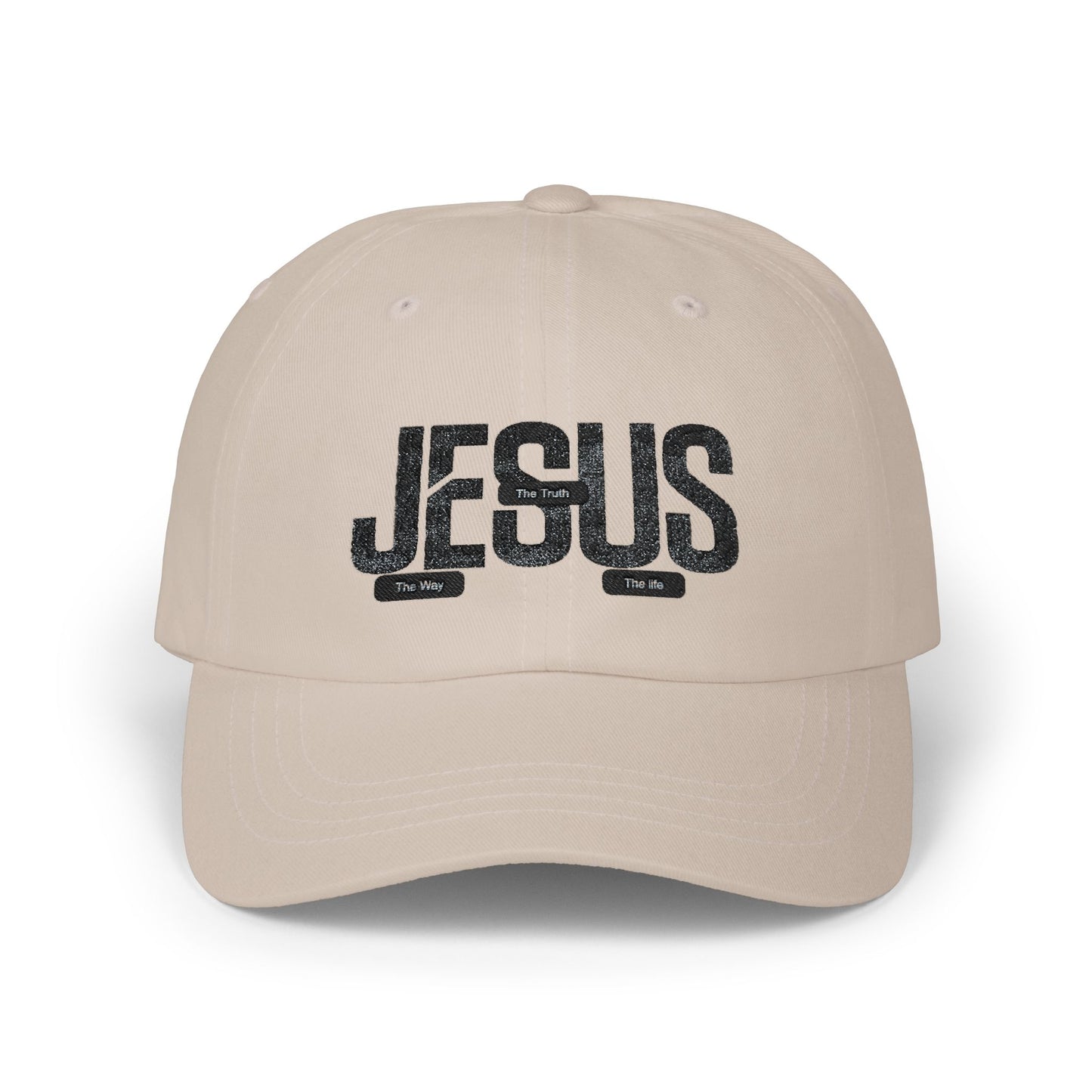 JESUS The Way The Truth The Life Classic Dad Cap | Grace and Valor Collection