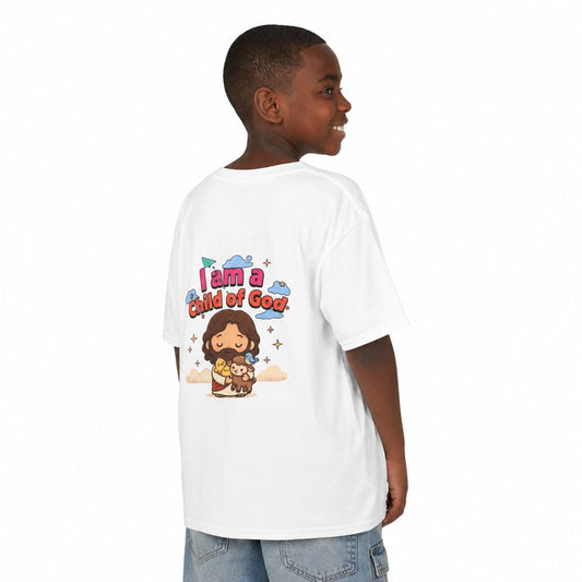 I Am a Child of God Kids Christian T-Shirt | GV Collection Faith-Based Youth Apparel