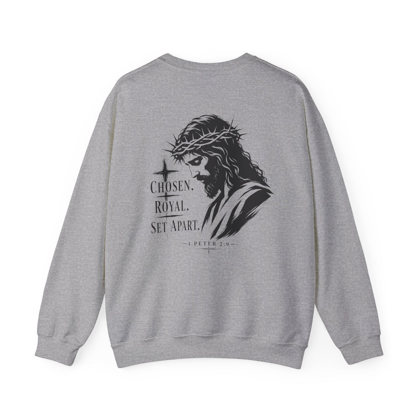 Christian Crewneck Sweatshirt for Men & Women – Inspirational Faith-Based Apparel | Religious Christian Gift