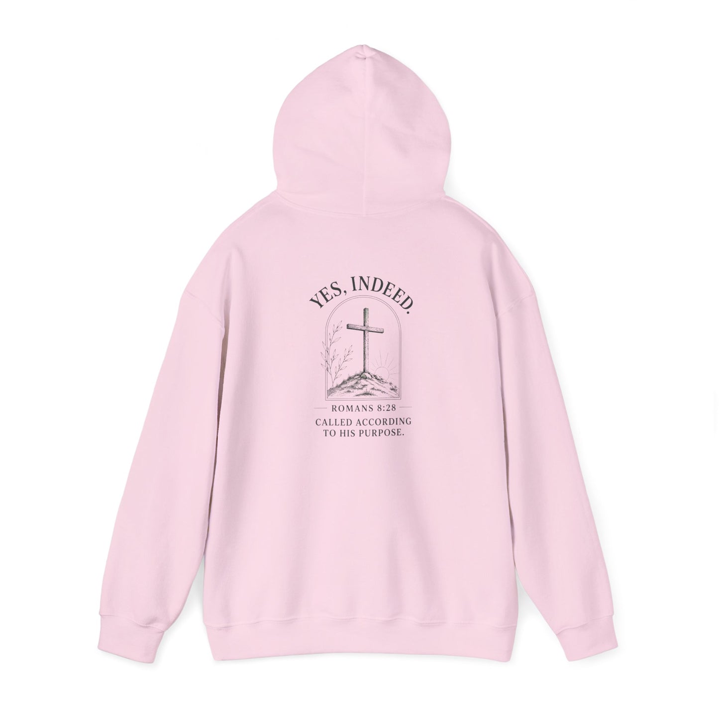 Christian Faith Hoodie – Unisex Heavy Blend™ Hooded Sweatshirt | Inspirational Christian Apparel | Cozy Faith-Based Pullover Hoodie for Men & Women