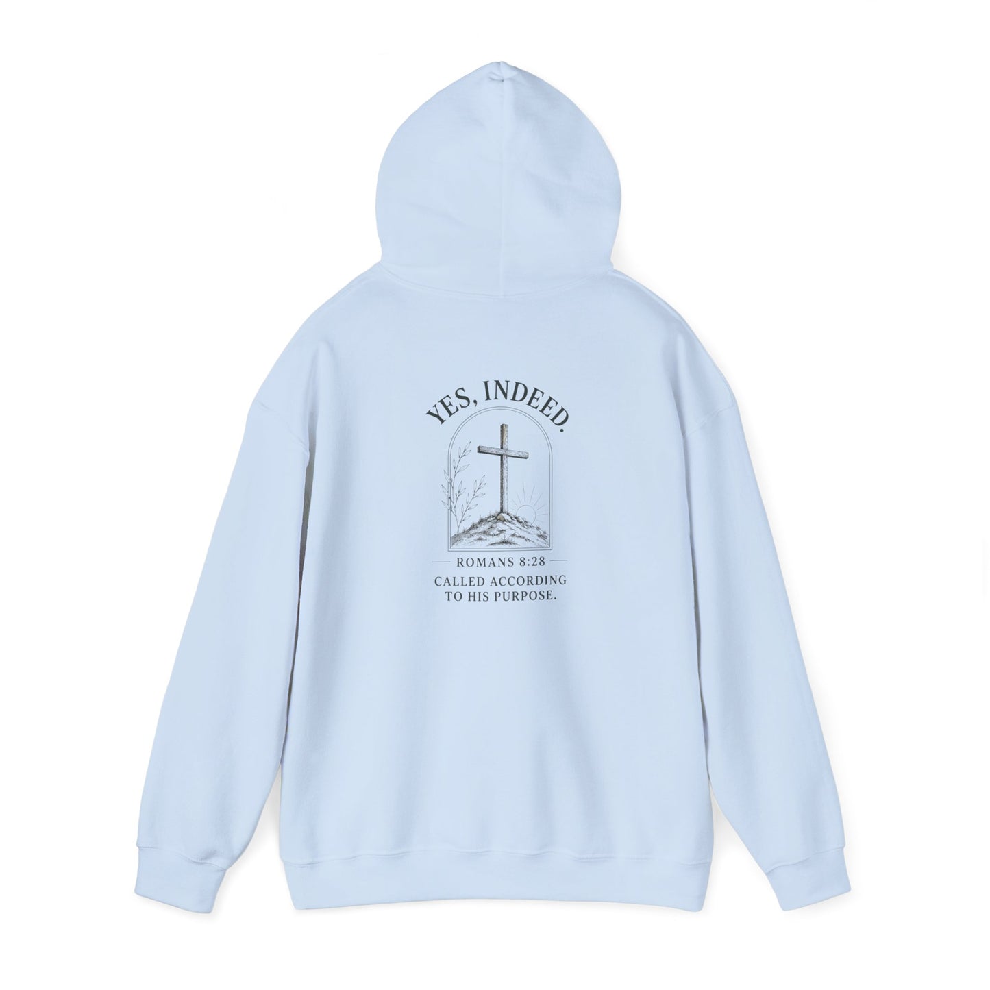 Christian Faith Hoodie – Unisex Heavy Blend™ Hooded Sweatshirt | Inspirational Christian Apparel | Cozy Faith-Based Pullover Hoodie for Men & Women