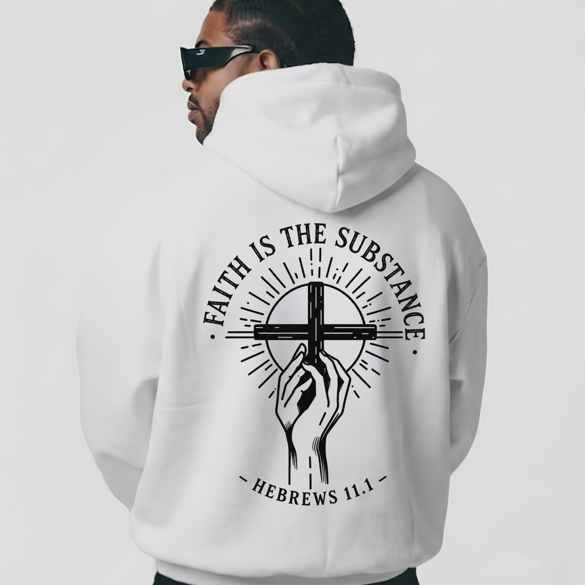 Christian Hooded Sweatshirt for Men & Women – Faith-Based Religious Apparel | Inspirational Christian Clothing | Cozy Unisex Hoodie