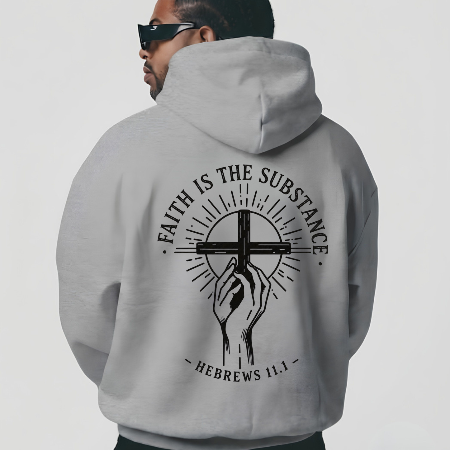 Christian Hooded Sweatshirt for Men & Women – Faith-Based Religious Apparel | Inspirational Christian Clothing | Cozy Unisex Hoodie