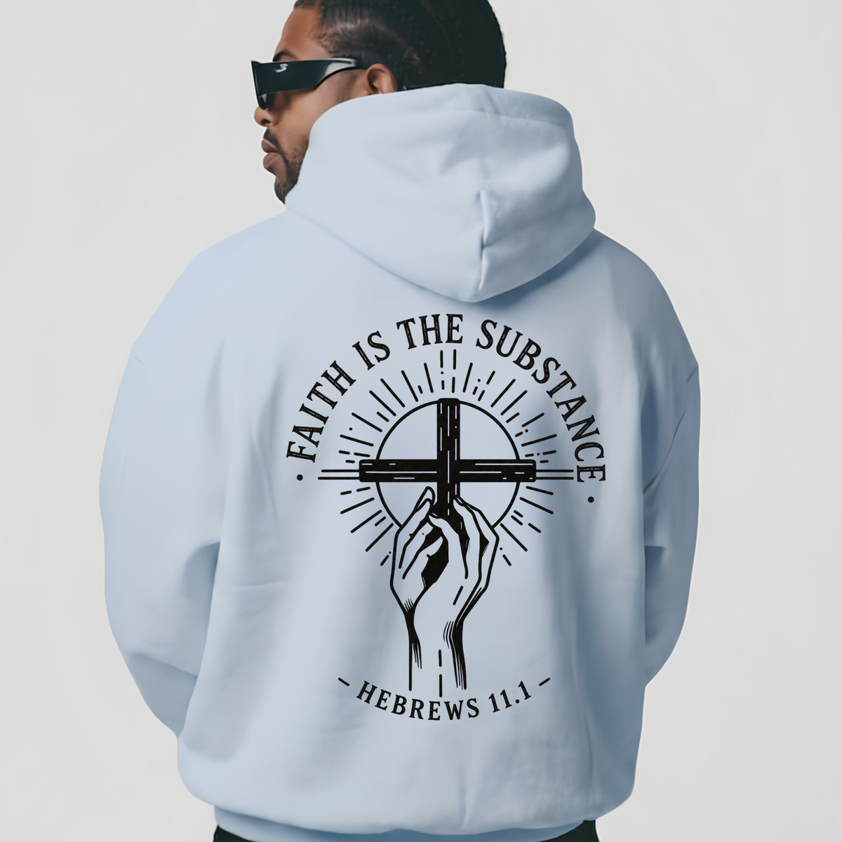 Christian Hooded Sweatshirt for Men & Women – Faith-Based Religious Apparel | Inspirational Christian Clothing | Cozy Unisex Hoodie