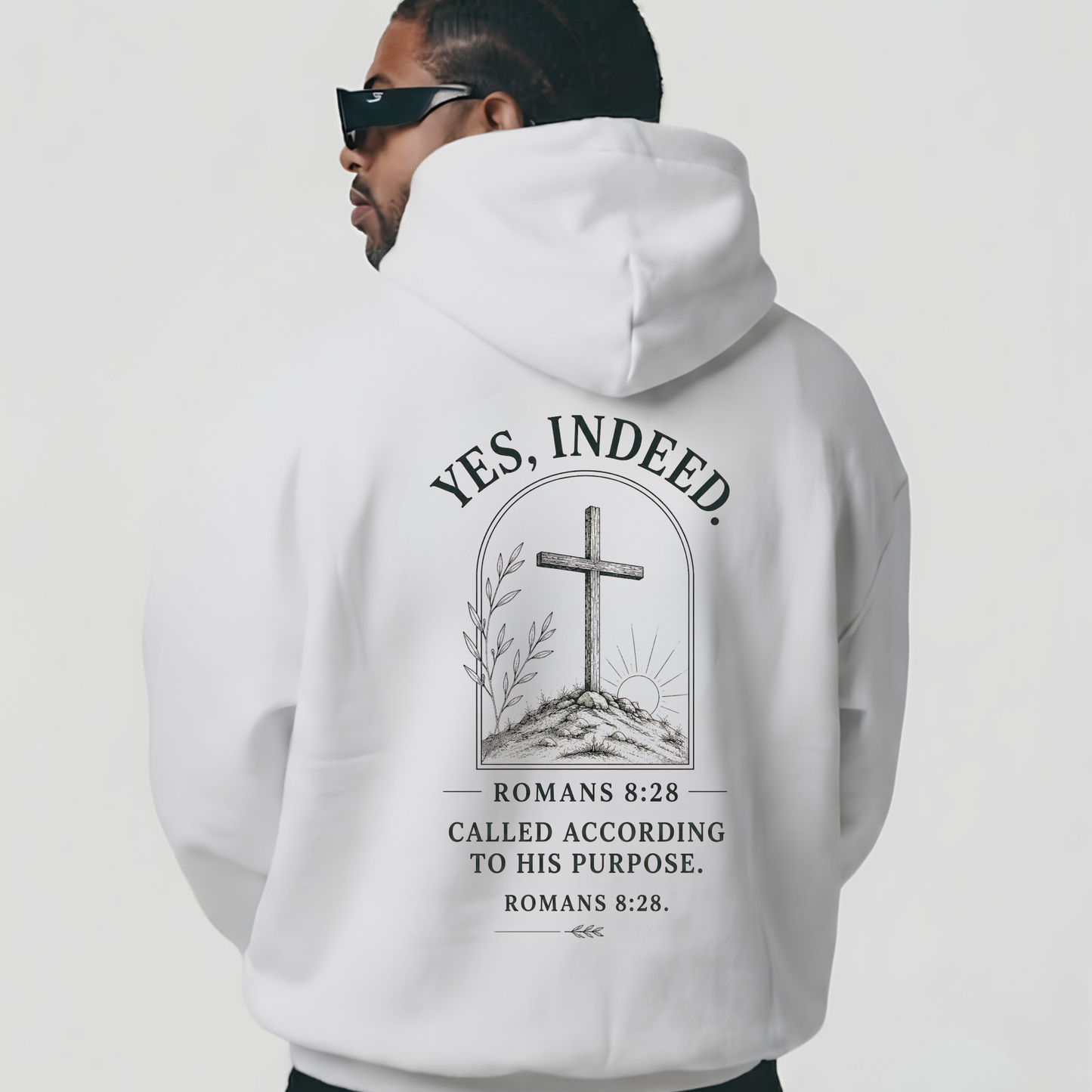 Christian Faith Hoodie – Unisex Heavy Blend™ Hooded Sweatshirt | Inspirational Christian Apparel | Cozy Faith-Based Pullover Hoodie for Men & Women