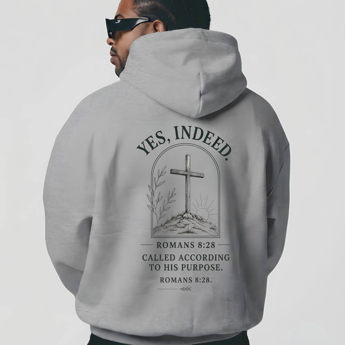 Christian Faith Hoodie – Unisex Heavy Blend™ Hooded Sweatshirt | Inspirational Christian Apparel | Cozy Faith-Based Pullover Hoodie for Men & Women