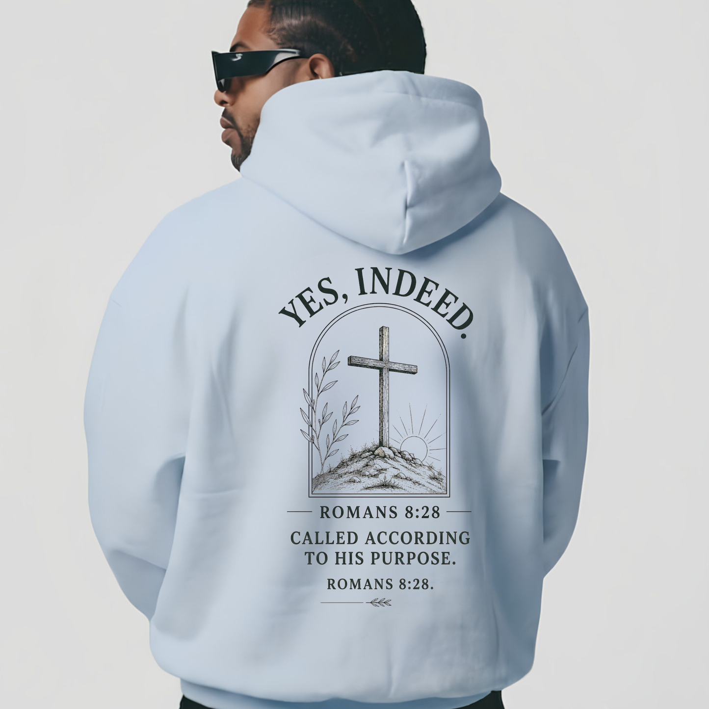 Christian Faith Hoodie – Unisex Heavy Blend™ Hooded Sweatshirt | Inspirational Christian Apparel | Cozy Faith-Based Pullover Hoodie for Men & Women