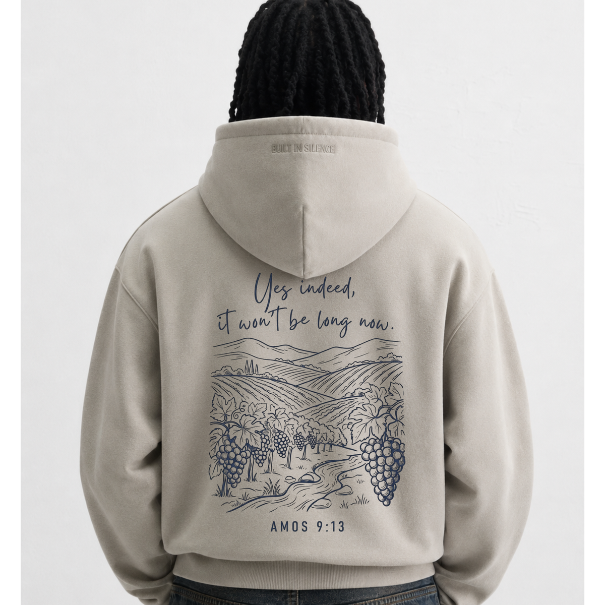 Bible Verse Christian Hoodie – Inspirational Faith-Based Apparel | Cozy Religious Sweatshirt for Church, Prayer & Everyday Wear