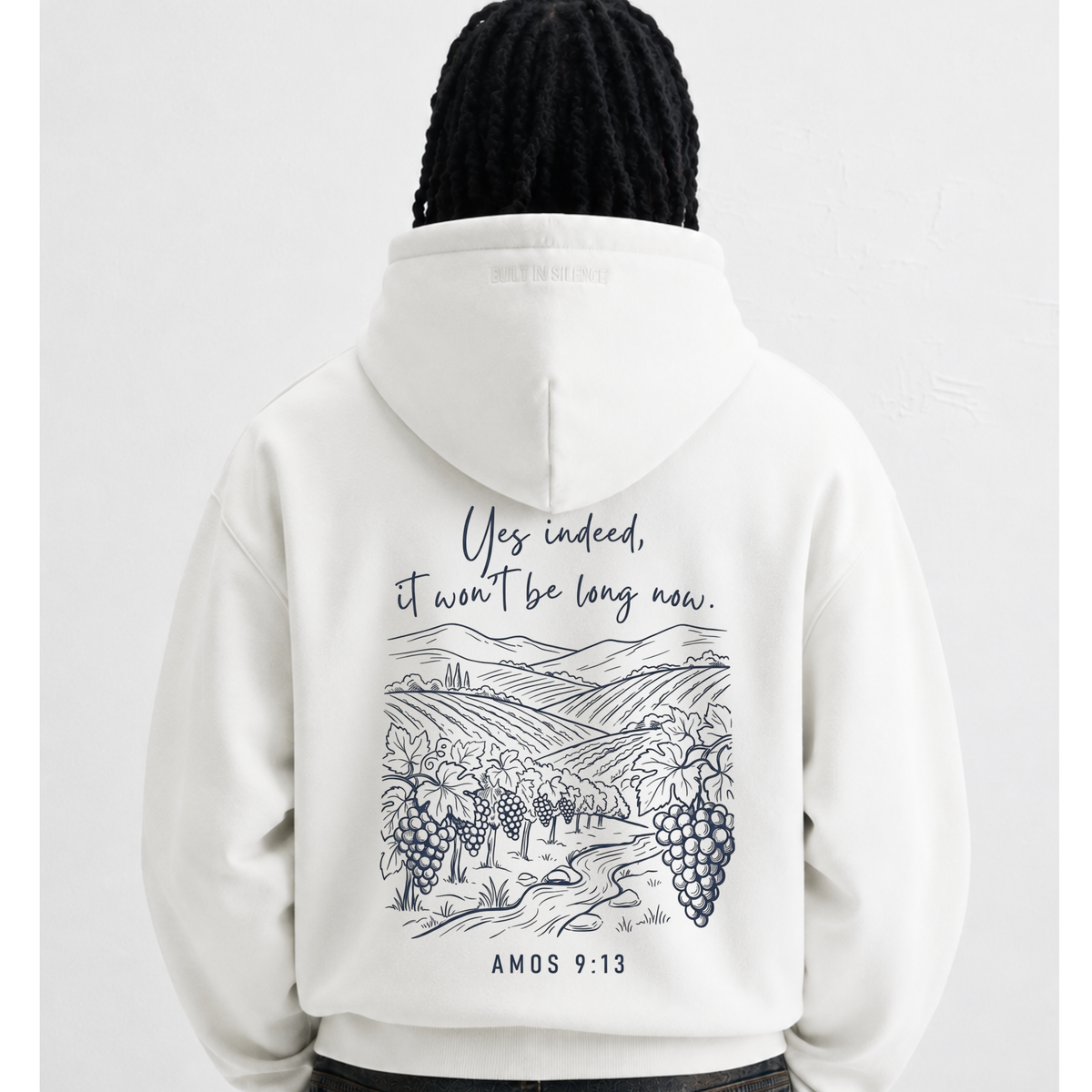 Bible Verse Christian Hoodie – Inspirational Faith-Based Apparel | Cozy Religious Sweatshirt for Church, Prayer & Everyday Wear
