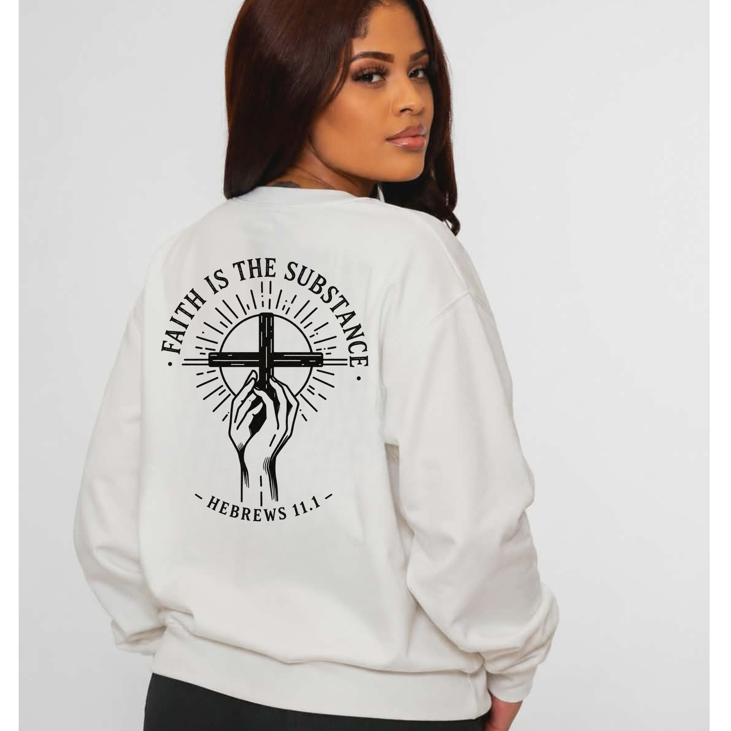 Bible Verse Christian Sweatshirt for Men & Women – Faith-Based Religious Clothing | Inspirational Crewneck