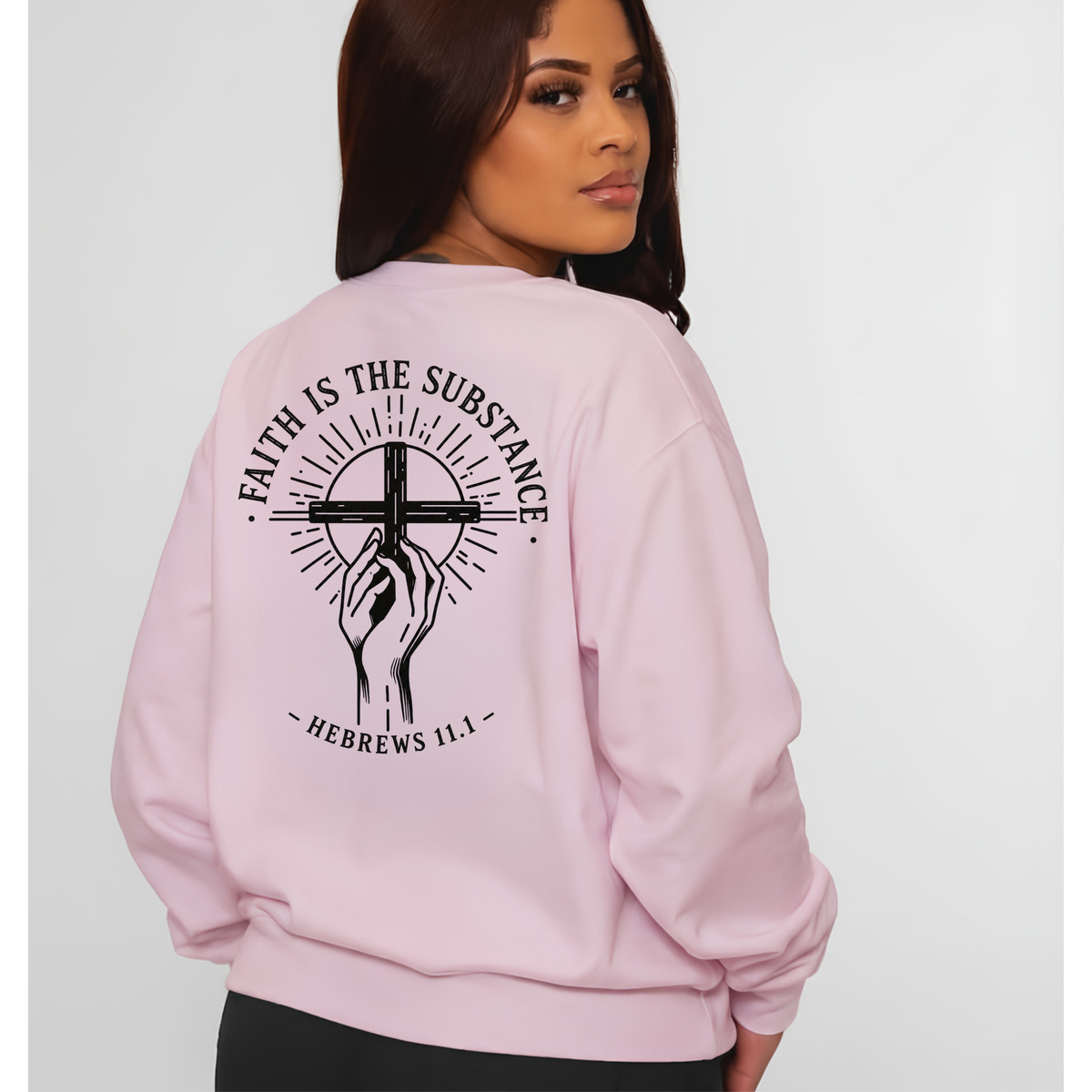 Bible Verse Christian Sweatshirt for Men & Women – Faith-Based Religious Clothing | Inspirational Crewneck