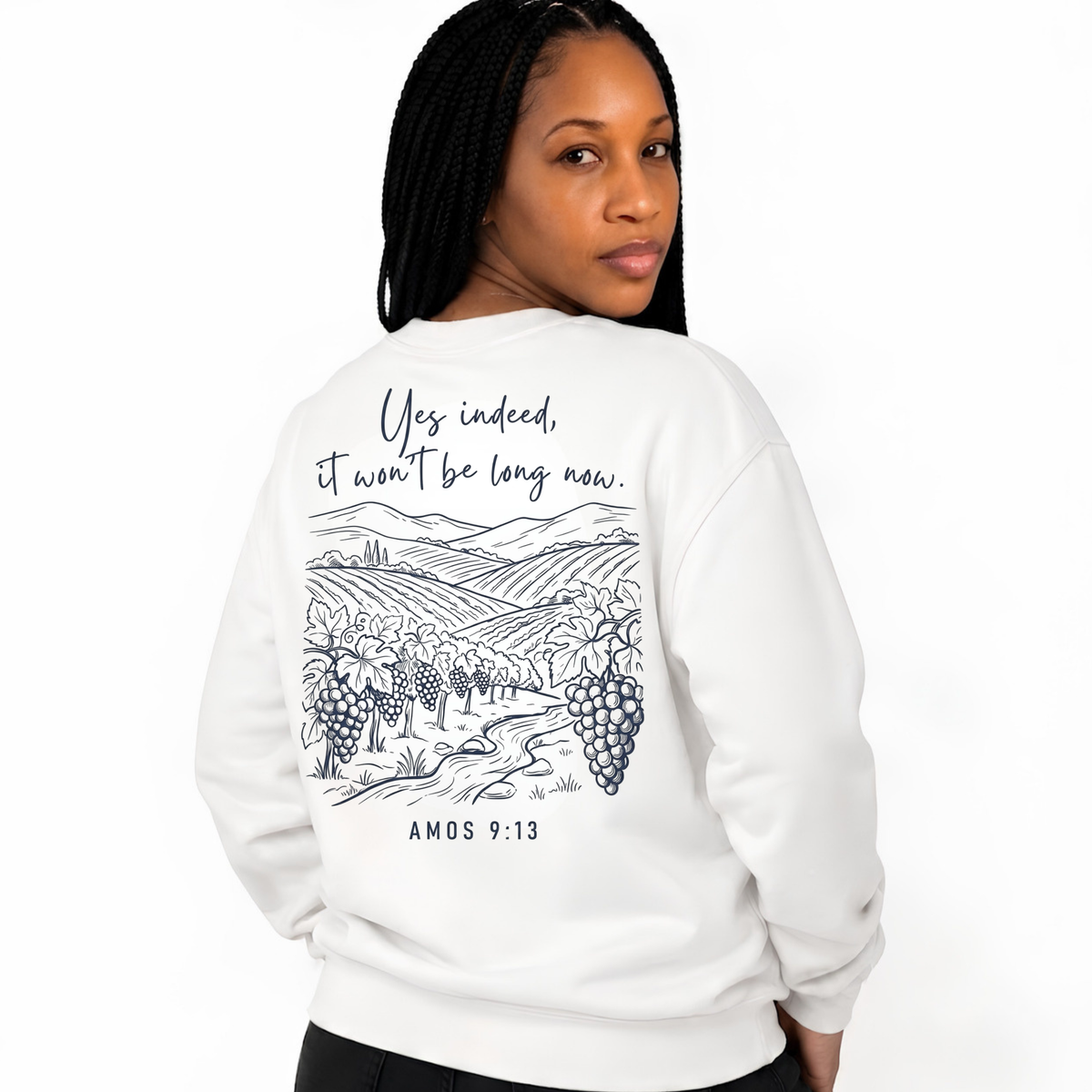 Faith-Based Christian Sweatshirt – Cozy Inspirational Crewneck for Men & Women | Religious Apparel Gift