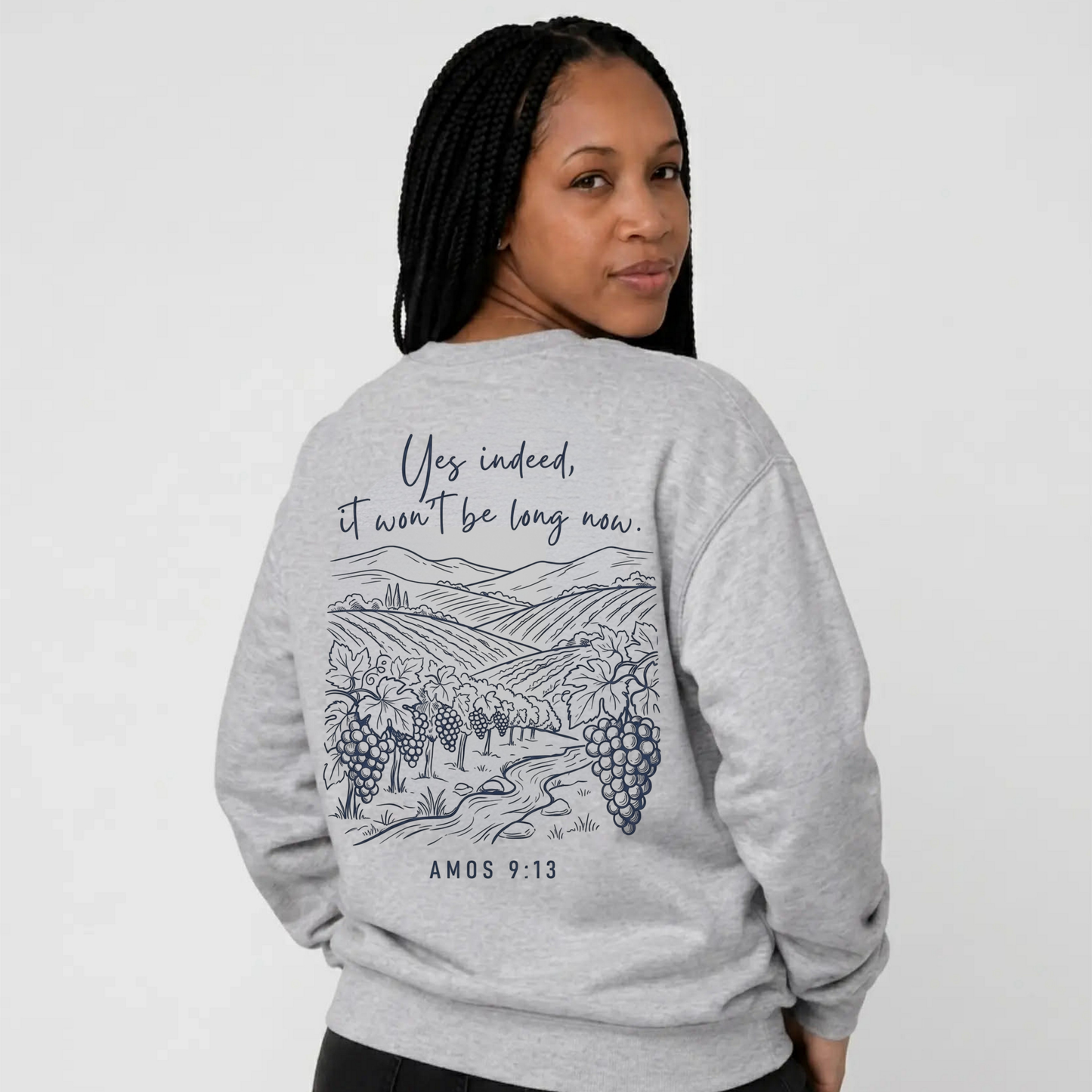 Faith-Based Christian Sweatshirt – Cozy Inspirational Crewneck for Men & Women | Religious Apparel Gift
