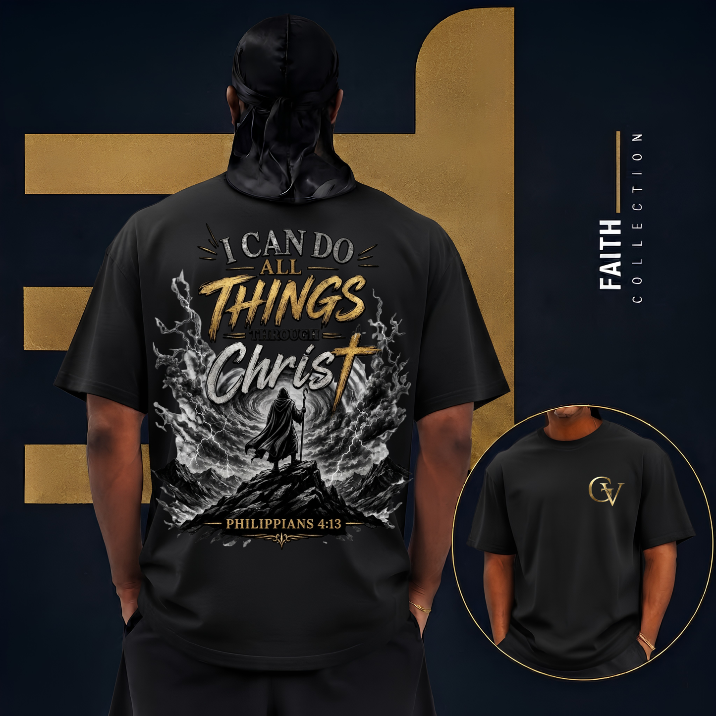 I Can Do All Things Through Christ Shirt Philippians 4:13 Christian Faith Tee Bella Canvas 3001 Unisex Bible Verse Shirt Inspirational Gift