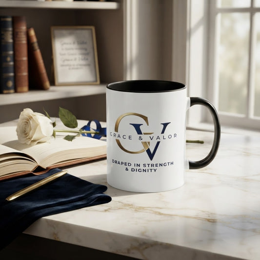 Grace & Valor Coffee Mug – Everyday Office Coffee Mug