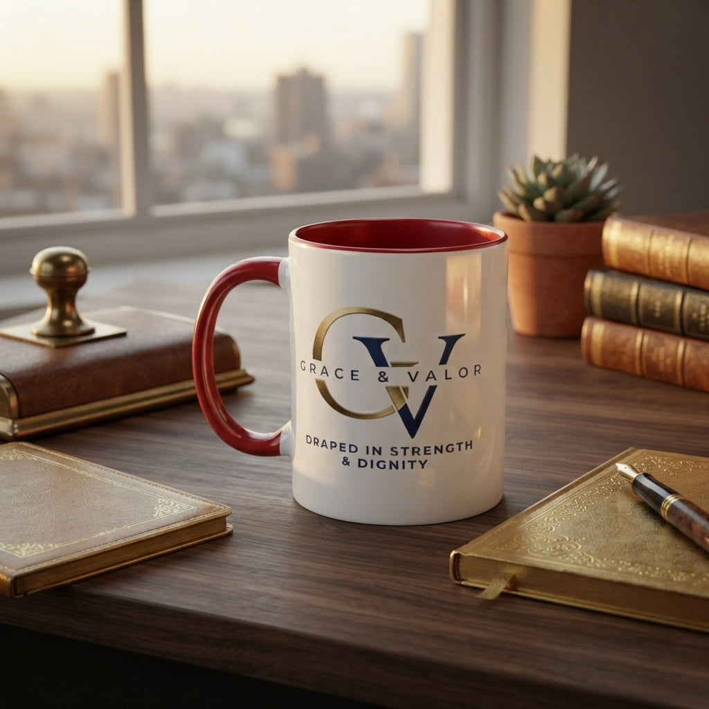 Grace & Valor Coffee Mug – Everyday Office Coffee Mug