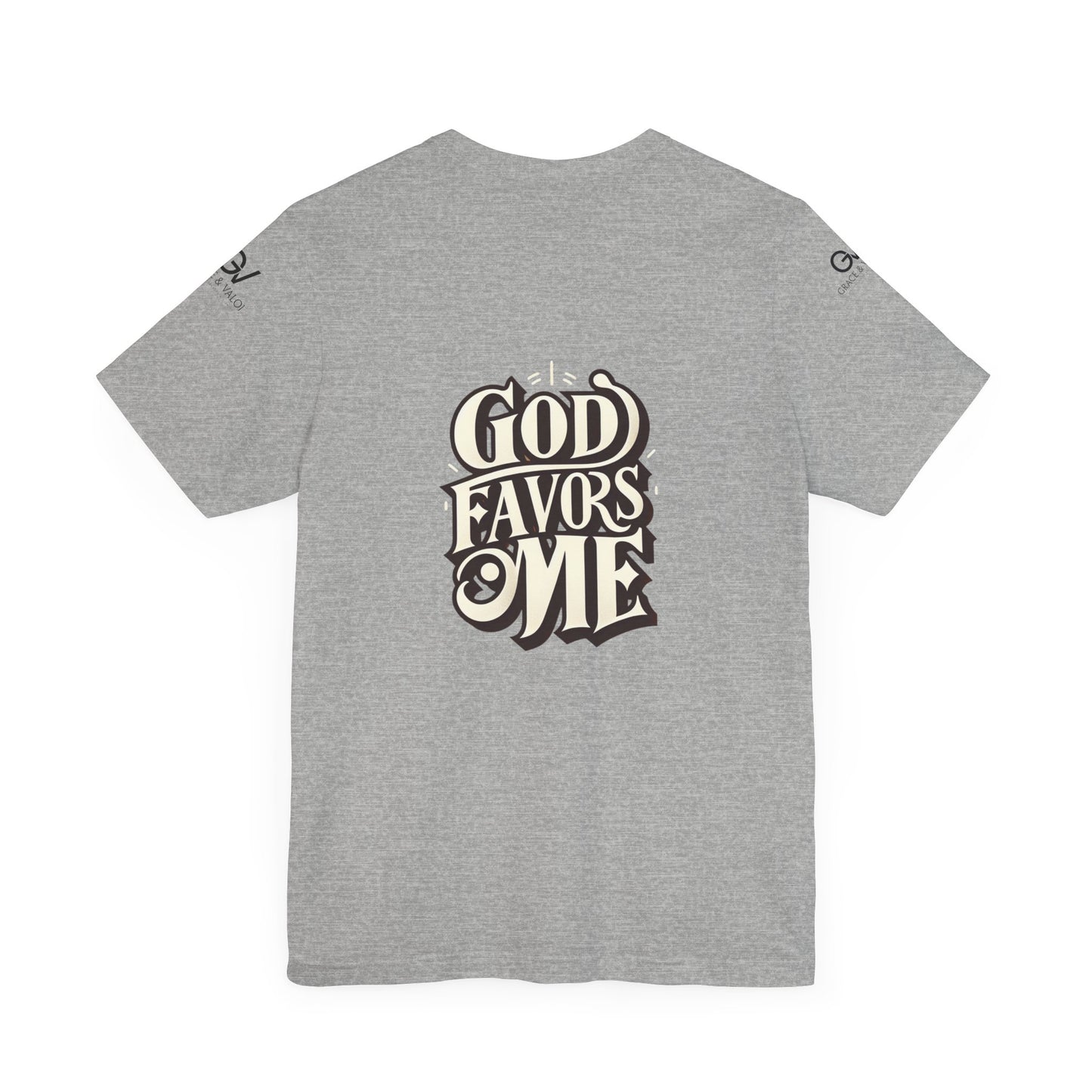 GV Black God Favors - Unisex Jersey Short Sleeve Tee