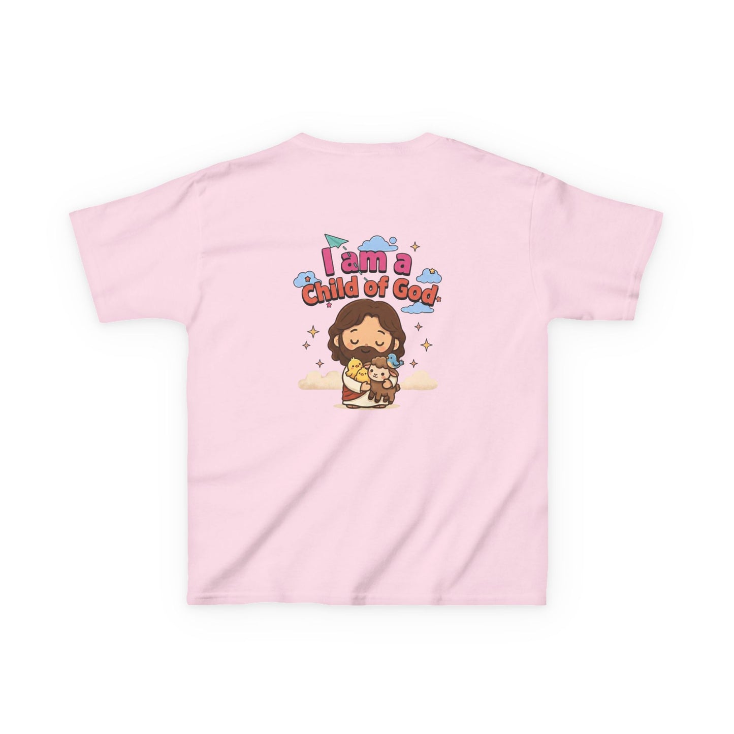 I Am a Child of God Kids Christian T-Shirt | GV Collection Faith-Based Youth Apparel