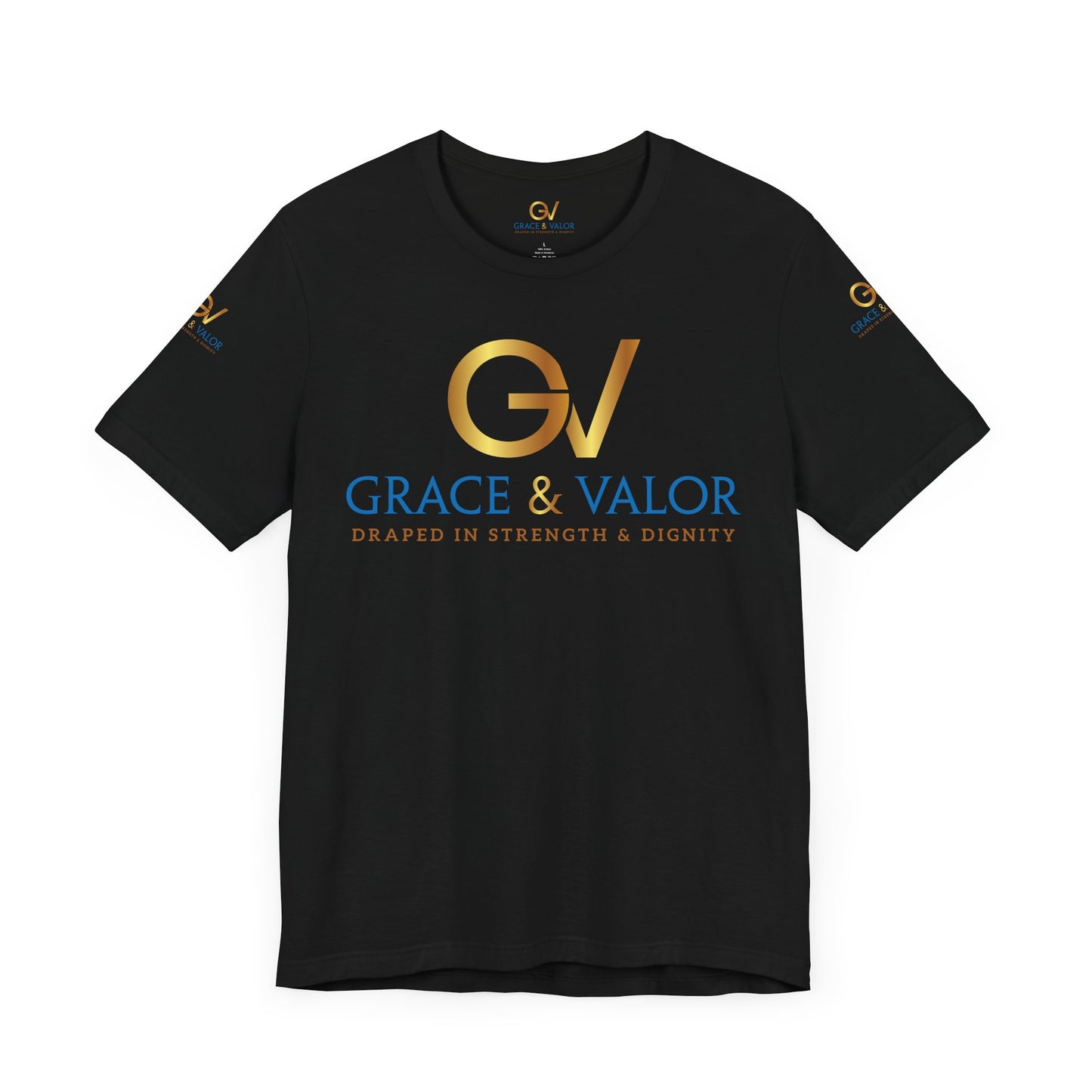 GV Original God Favors - Grace & Valor Unisex Jersey Short Sleeve Tee - Strength & Dignity Apparel
