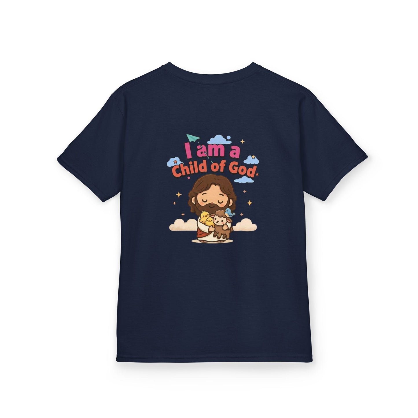 I Am a Child of God Kids Christian T-Shirt | GV Collection Faith-Based Youth Apparel
