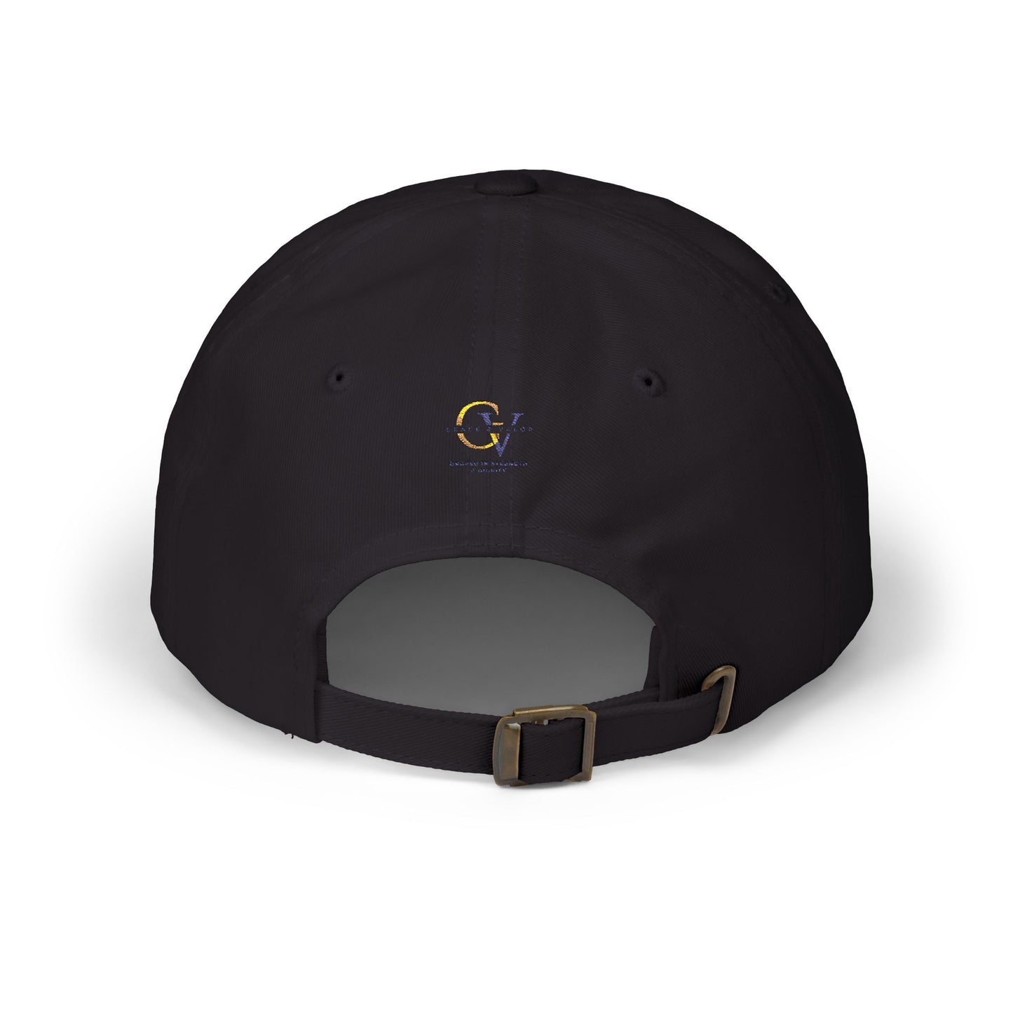 GV Gold Monogram Christian Dad Cap | Grace and Valor Collection