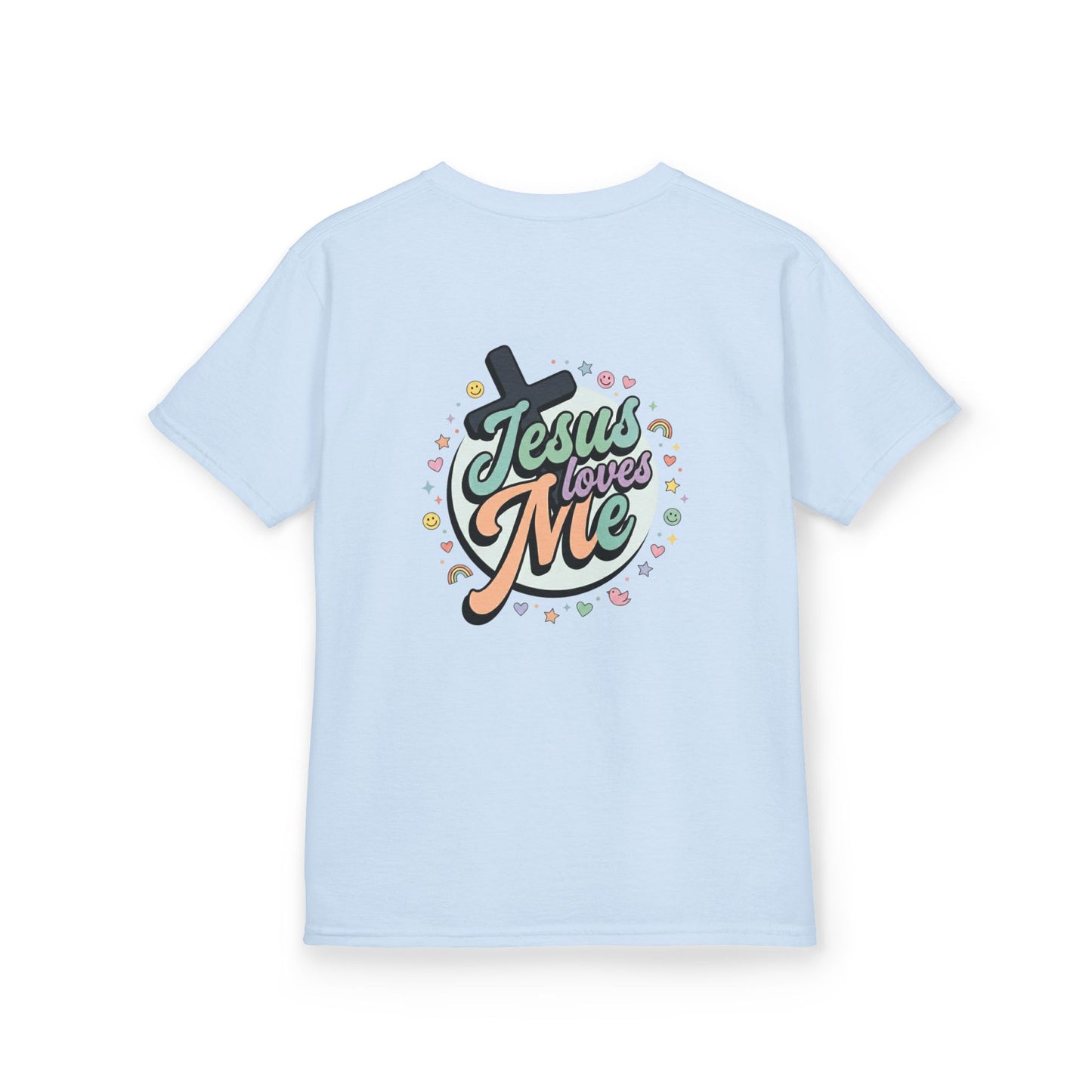 Jesus Loves Me Kids Christian T-Shirt | Grace and Valor Collection Christian Kids Apparel