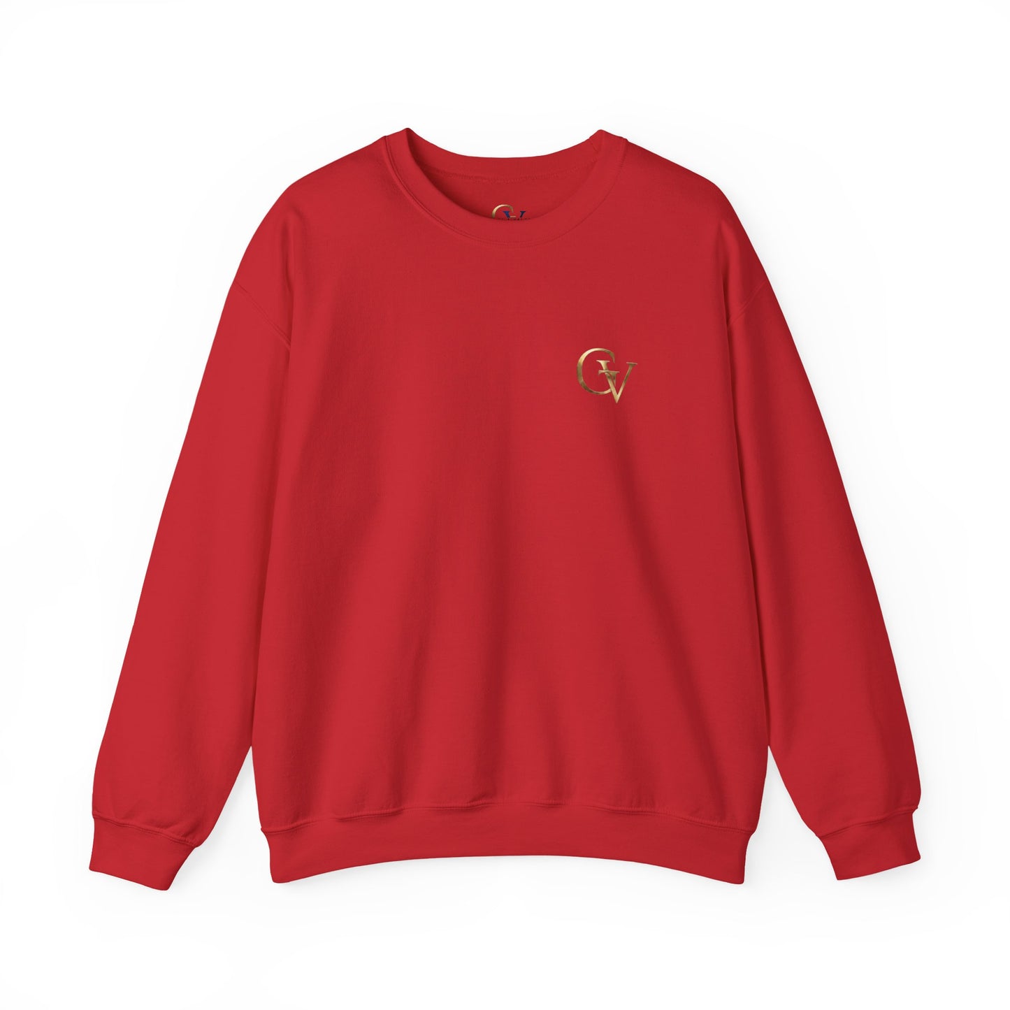 Saved by Grace Unisex Christian Sweatshirt | GV Gold Monogram Collection Ephesians 2:8 Bible Verse Faith Streetwear Apparel