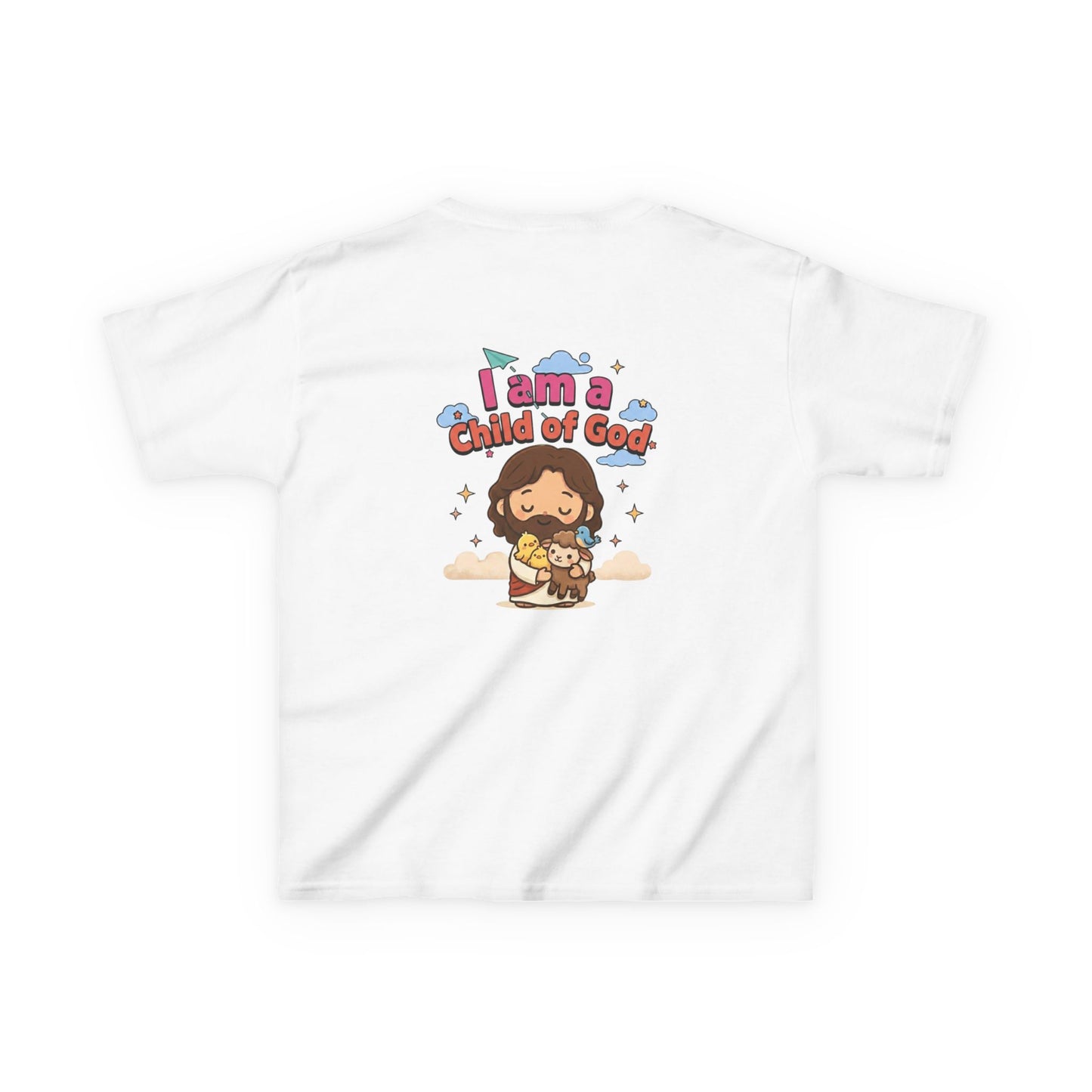 I Am a Child of God Kids Christian T-Shirt | GV Collection Faith-Based Youth Apparel