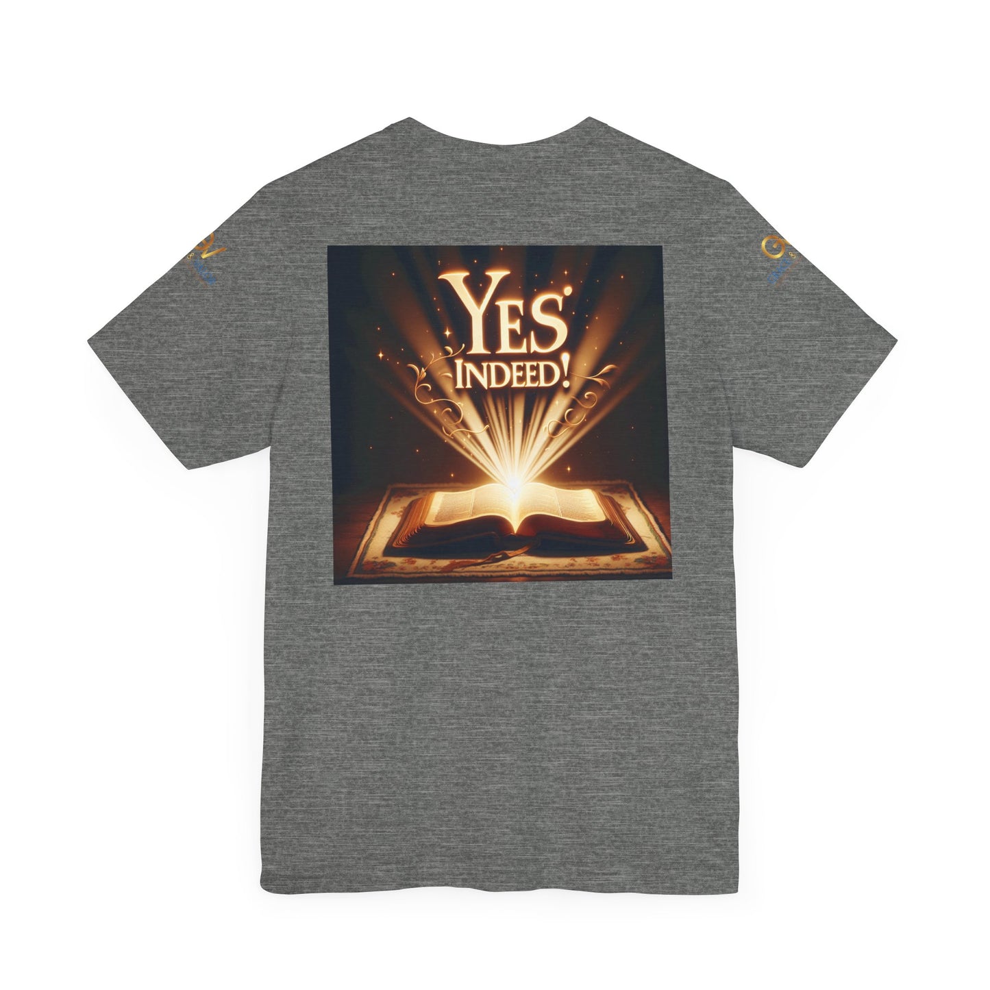 GV Original Bible back - Grace & Valor Unisex Jersey Short Sleeve Tee - Strength & Dignity Apparel